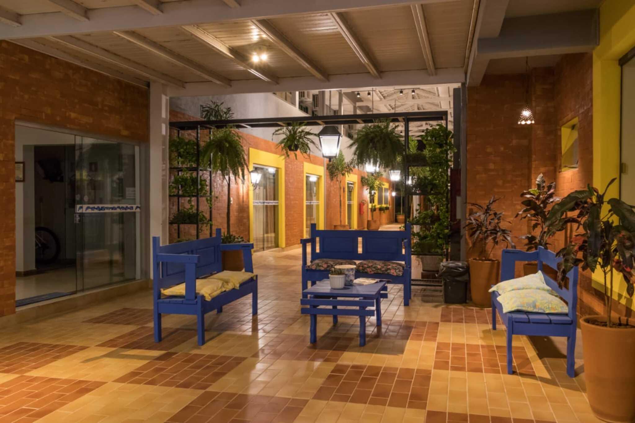 Vista Lobby HOTEL PARAÍSO DAS ÁGUAS BONITO