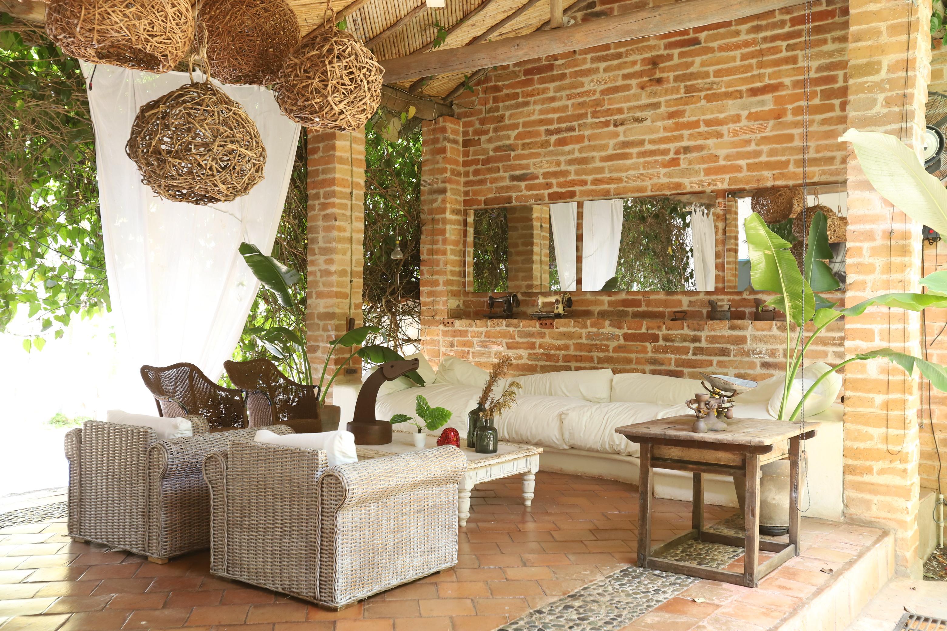 Vista Lobby Hotel Boutique Fundadores en Cauca Viejo