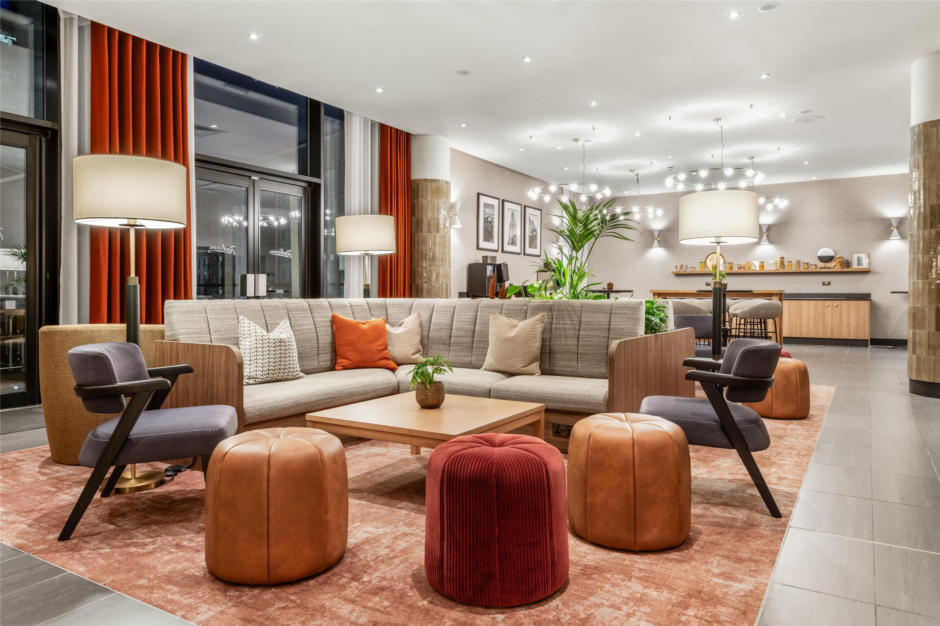 Vista Lobby Radisson Hotel Manchester City Centre, A Verified Net Zero Hotel