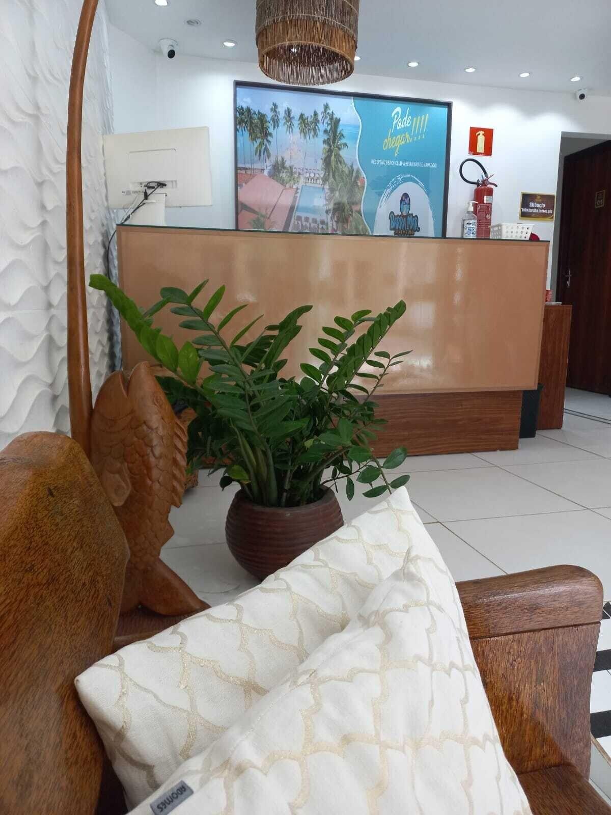 Vista Lobby Pousada dos Cabanos