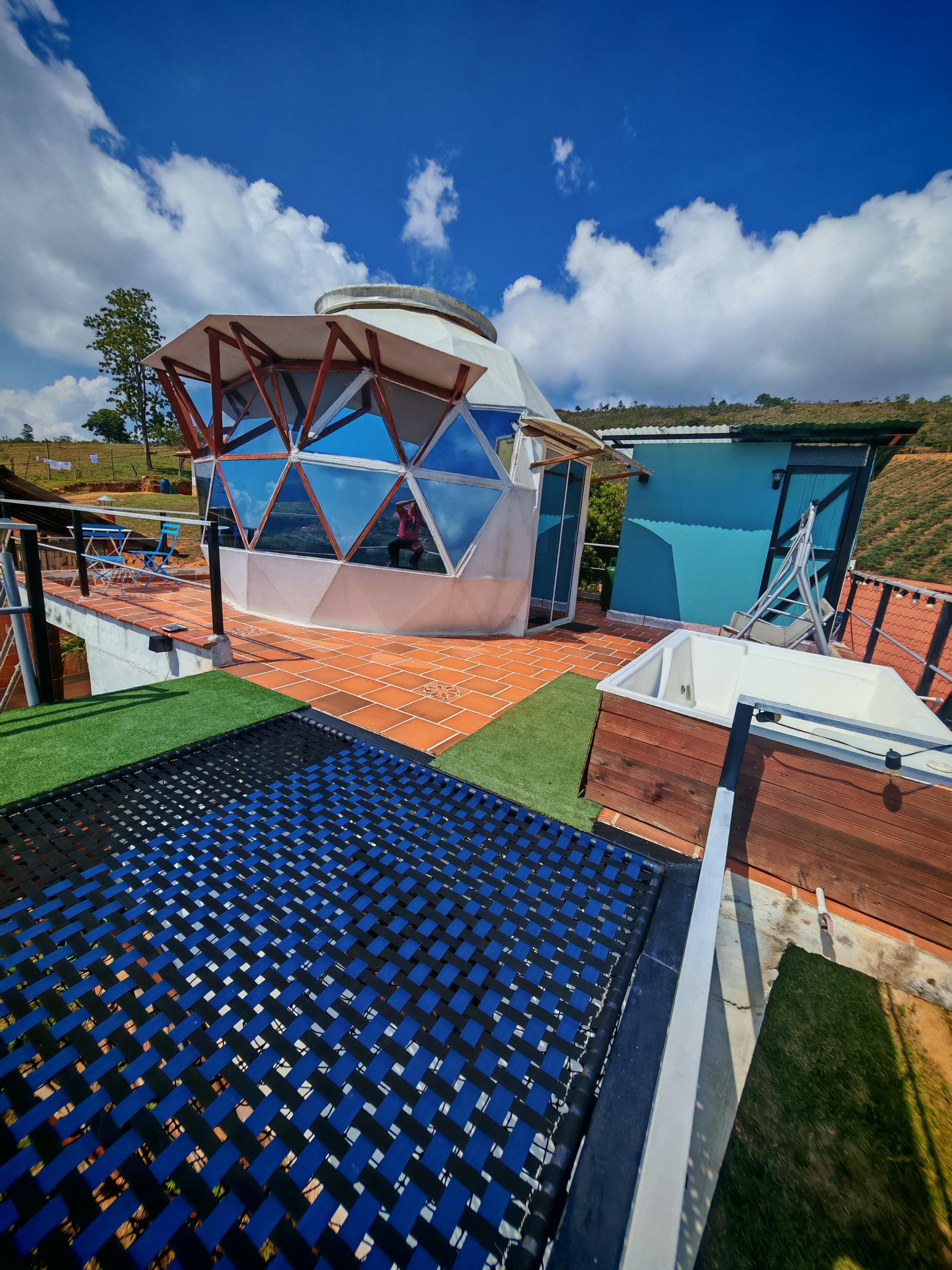 Vista Exterior GLAMPING VALLEY BARICHARA