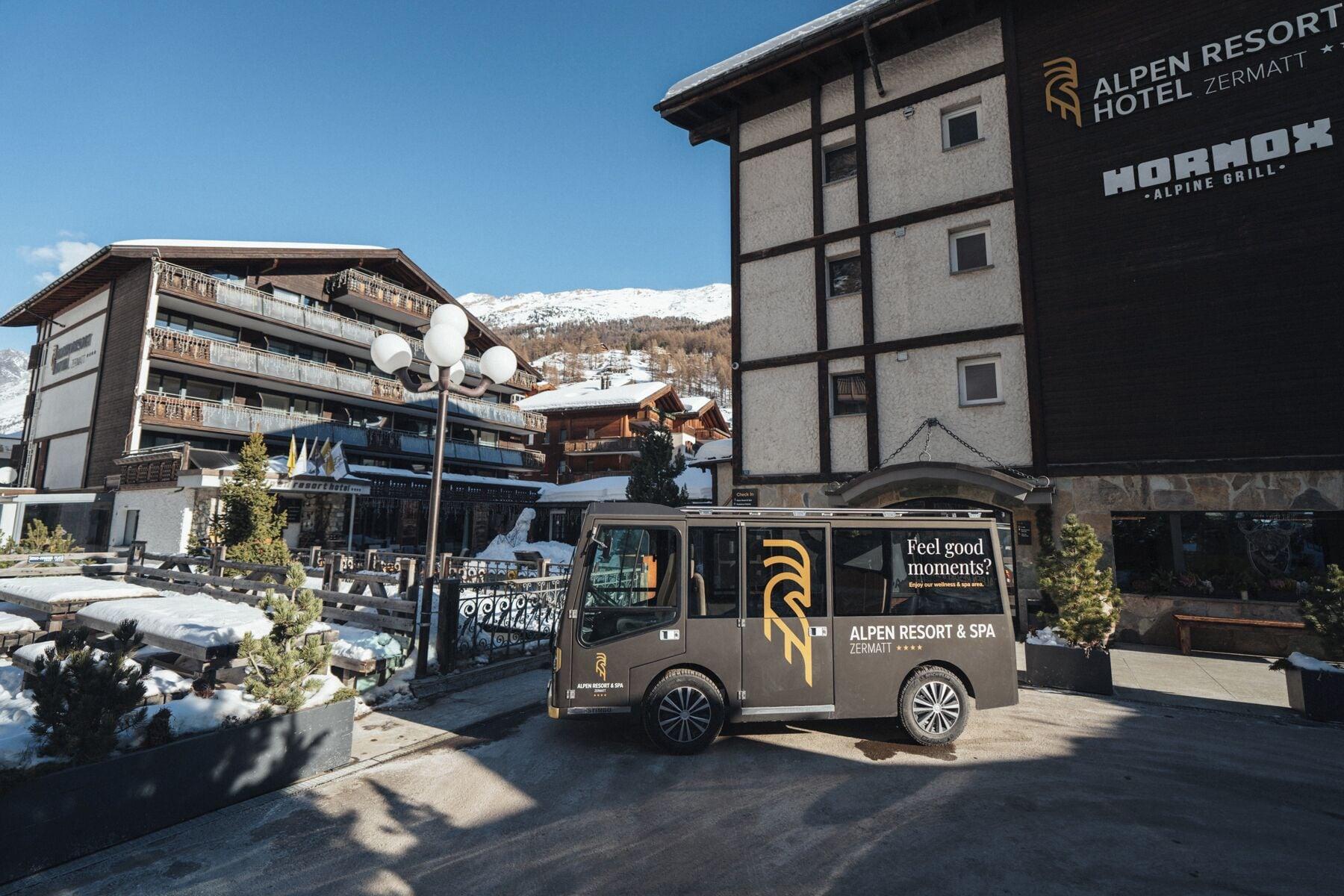 Vista Exterior Alpen Resort & Spa Zermatt