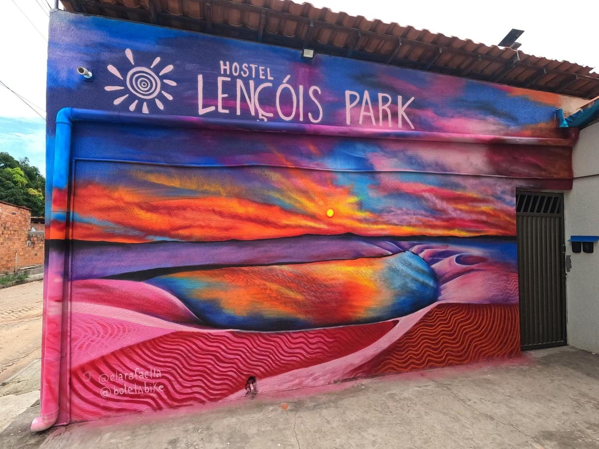 Vista Exterior Hostel Lençóis Park
