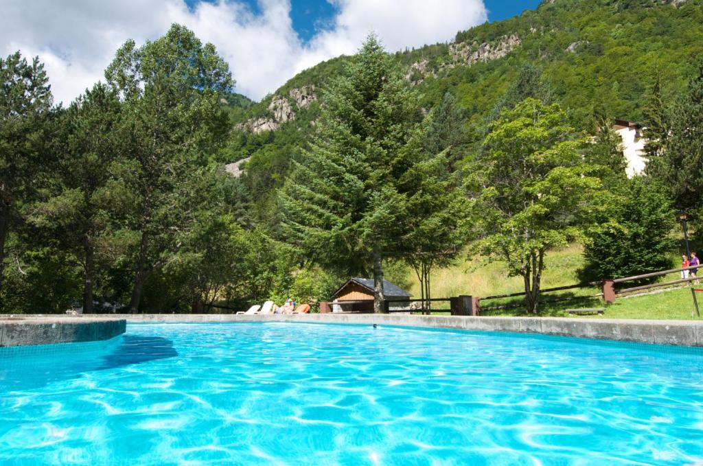 Vista Piscina Caldes de Boí