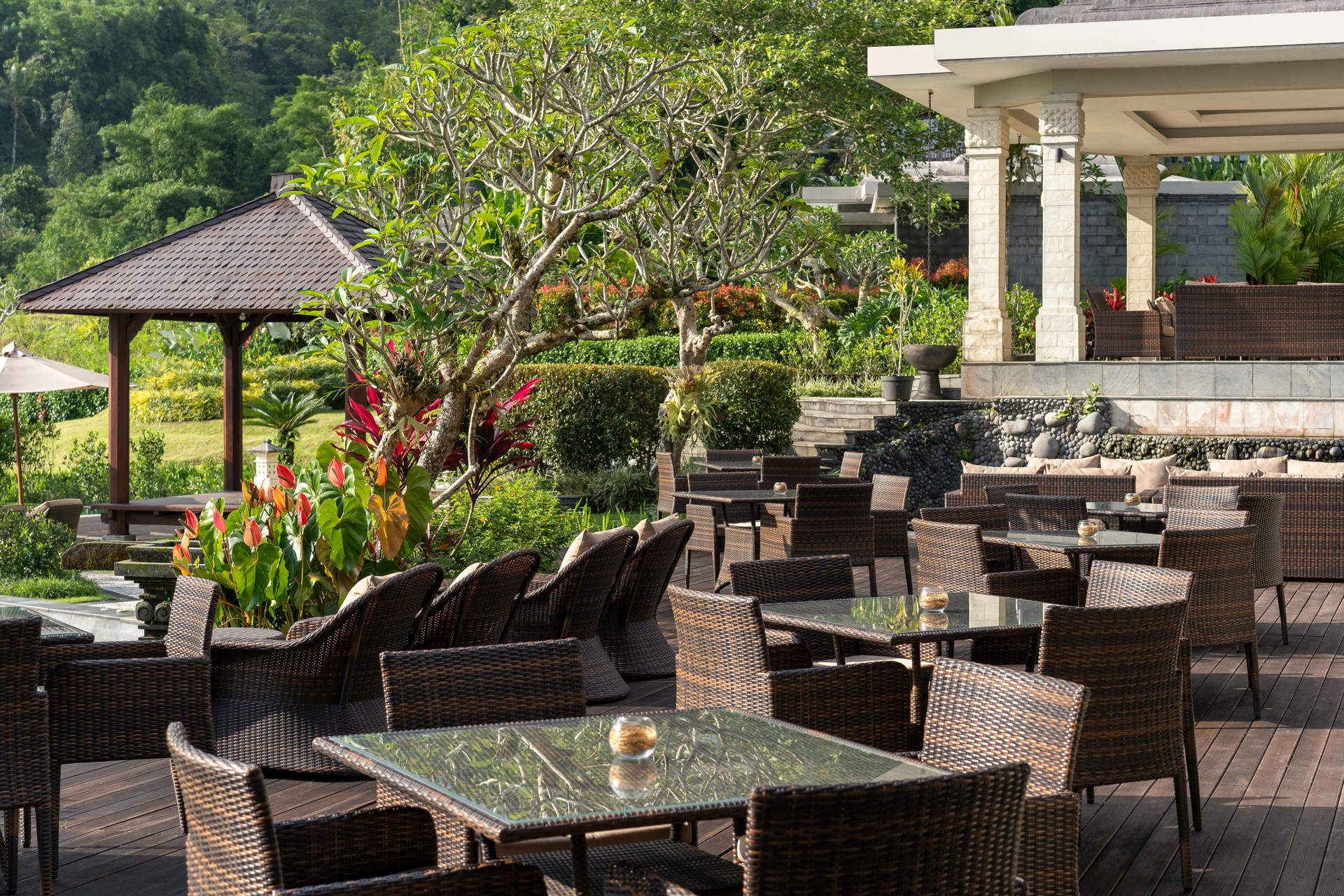 Restaurant HOMM Saranam Baturiti, Bali