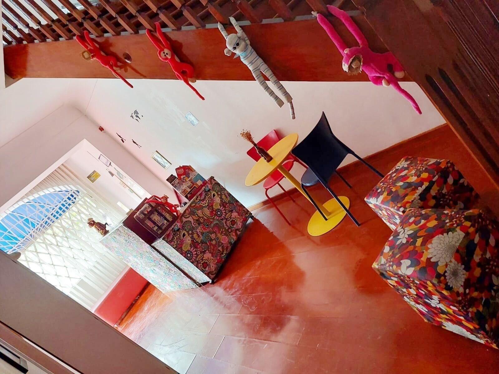 Vista Lobby Red Monkey Hostel: Barra Funda