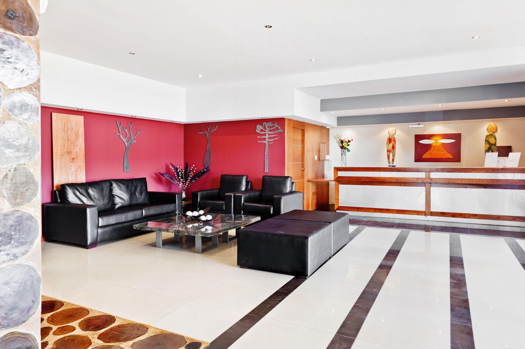 Vista Lobby La Mision Posadas Hotel