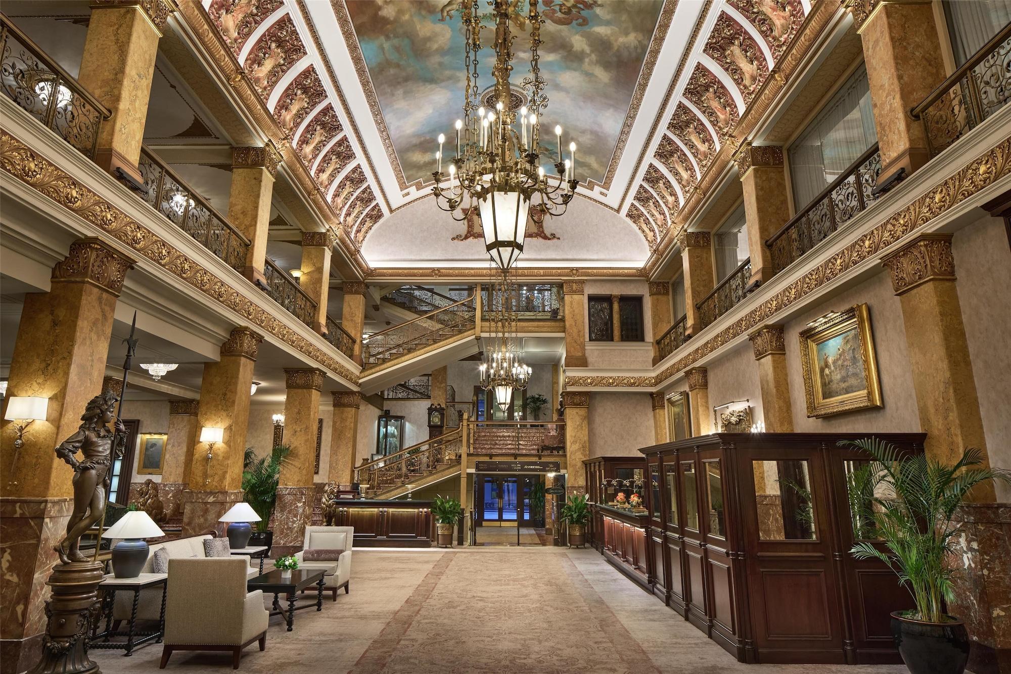 Vista Lobby The Pfister Hotel