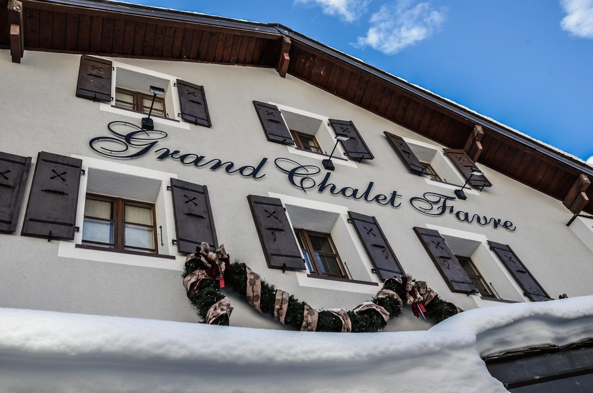 Vista Exterior Hotel Le Grand Chalet Favre