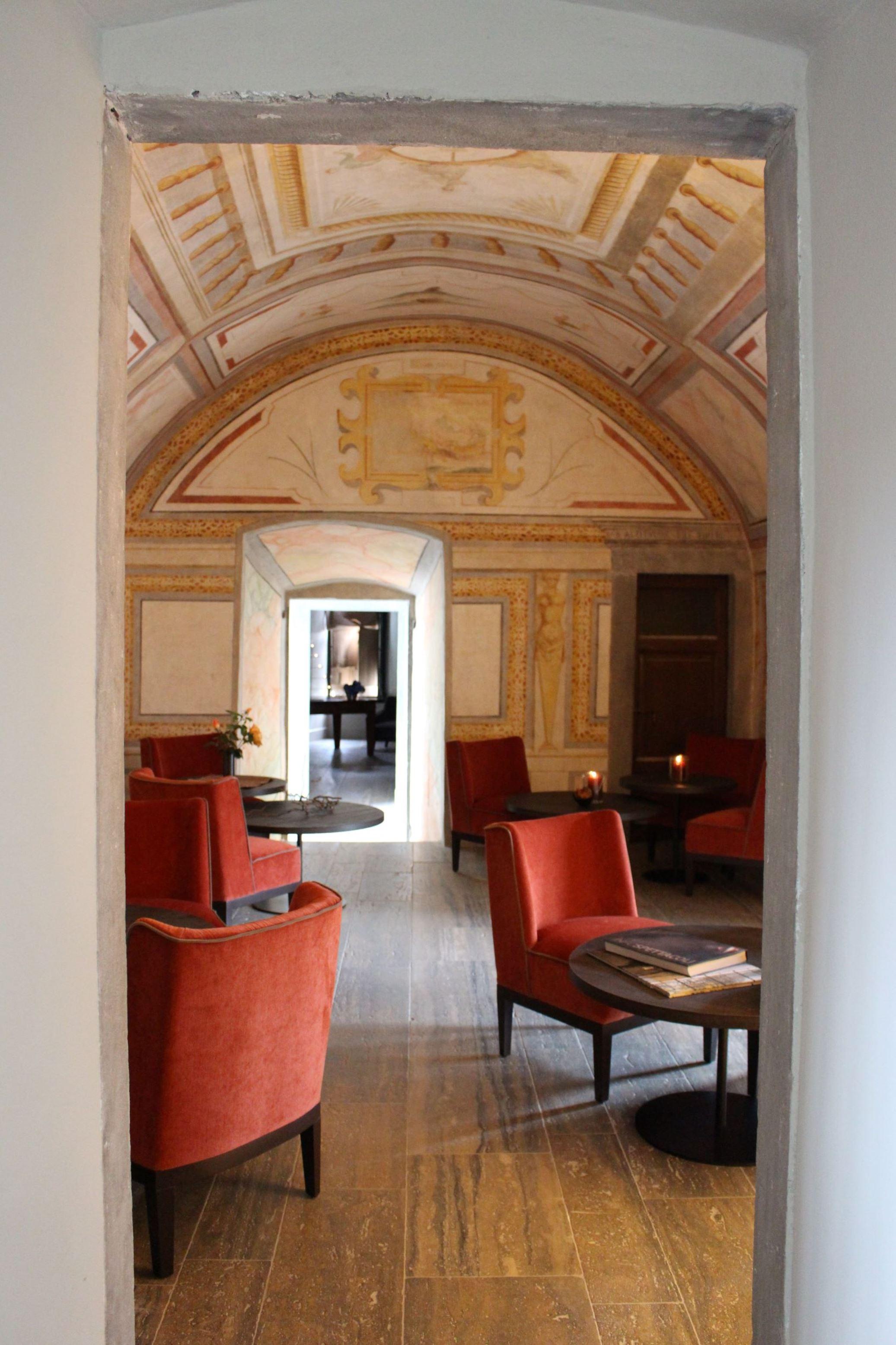 Vista Lobby Podere Castel Merlo Resort