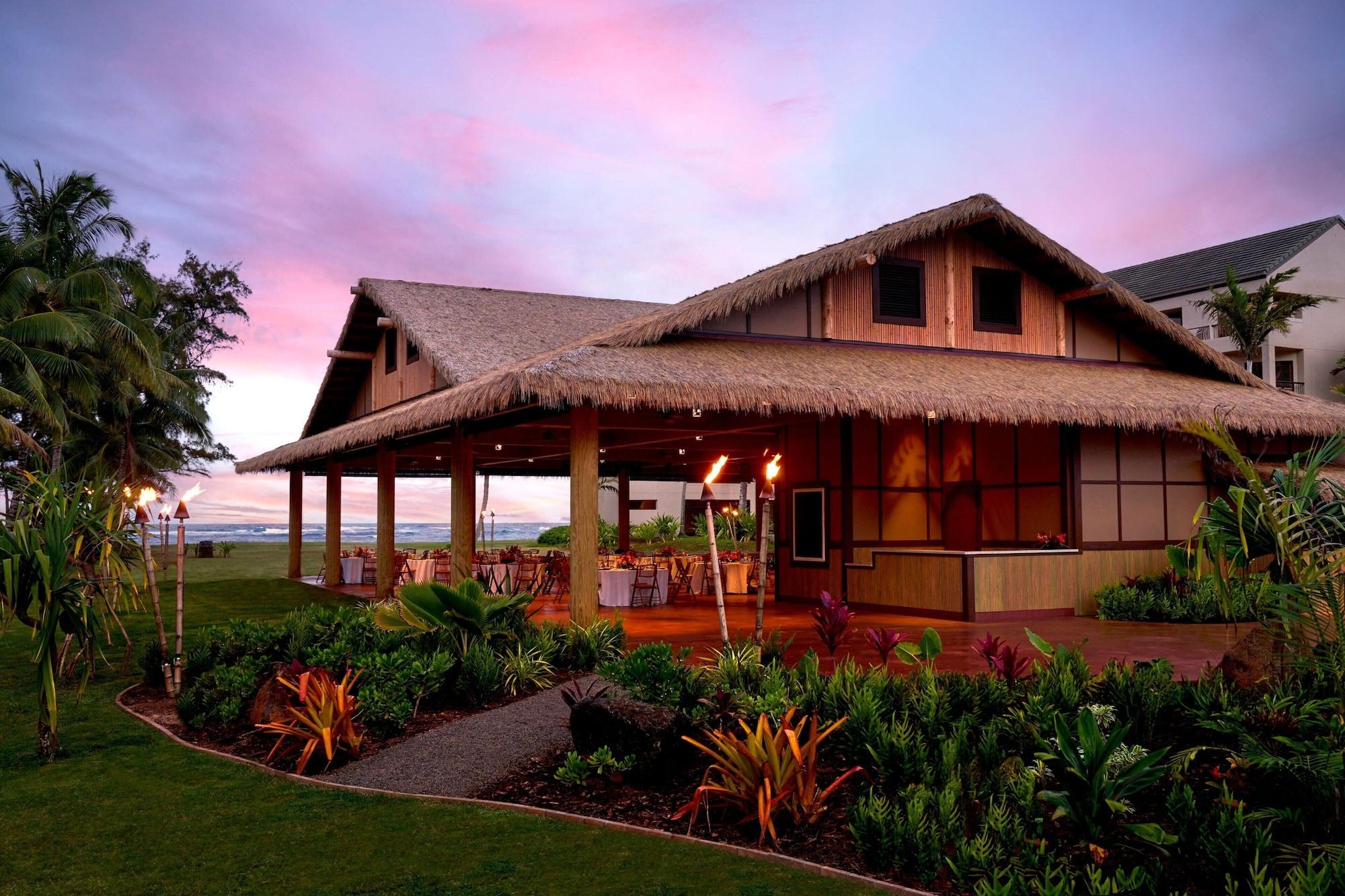 Vista Exterior Sheraton Kauai Coconut Beach Resort