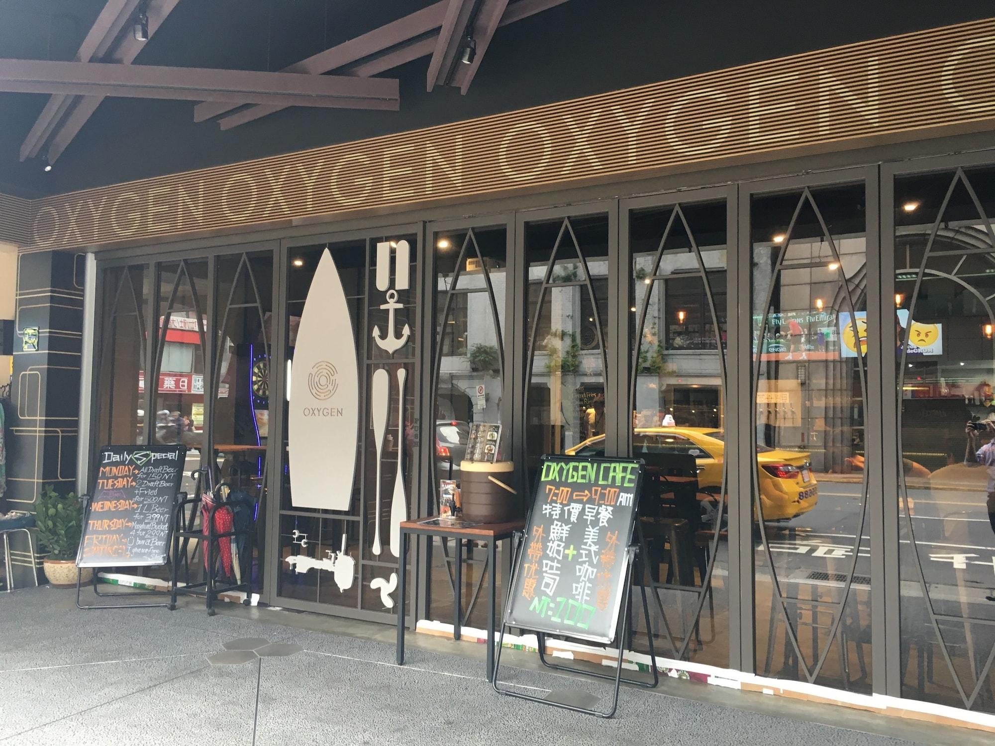Vista Exterior Taipei Oxygen Hostel Ximending