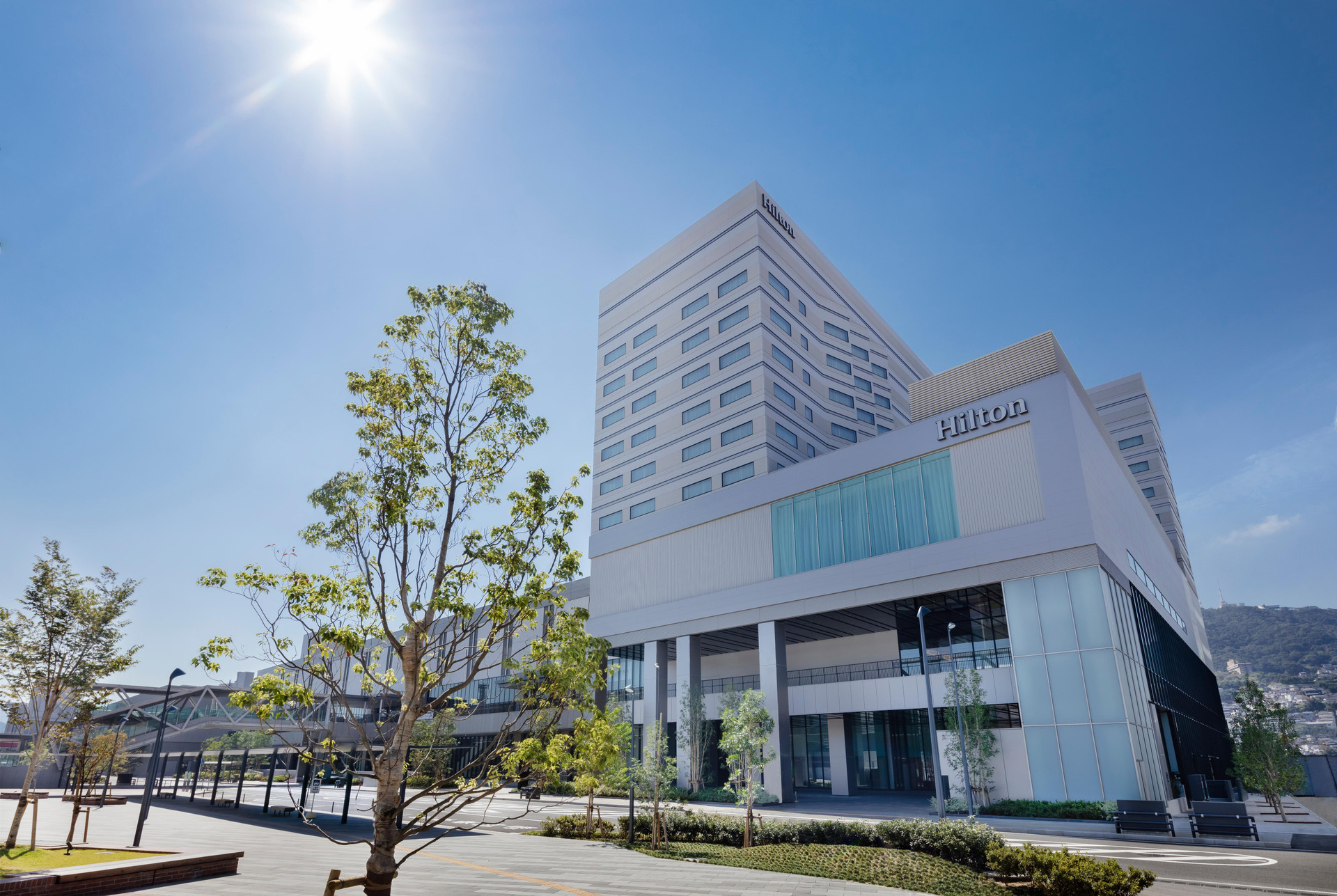 Vista Exterior Hilton Nagasaki