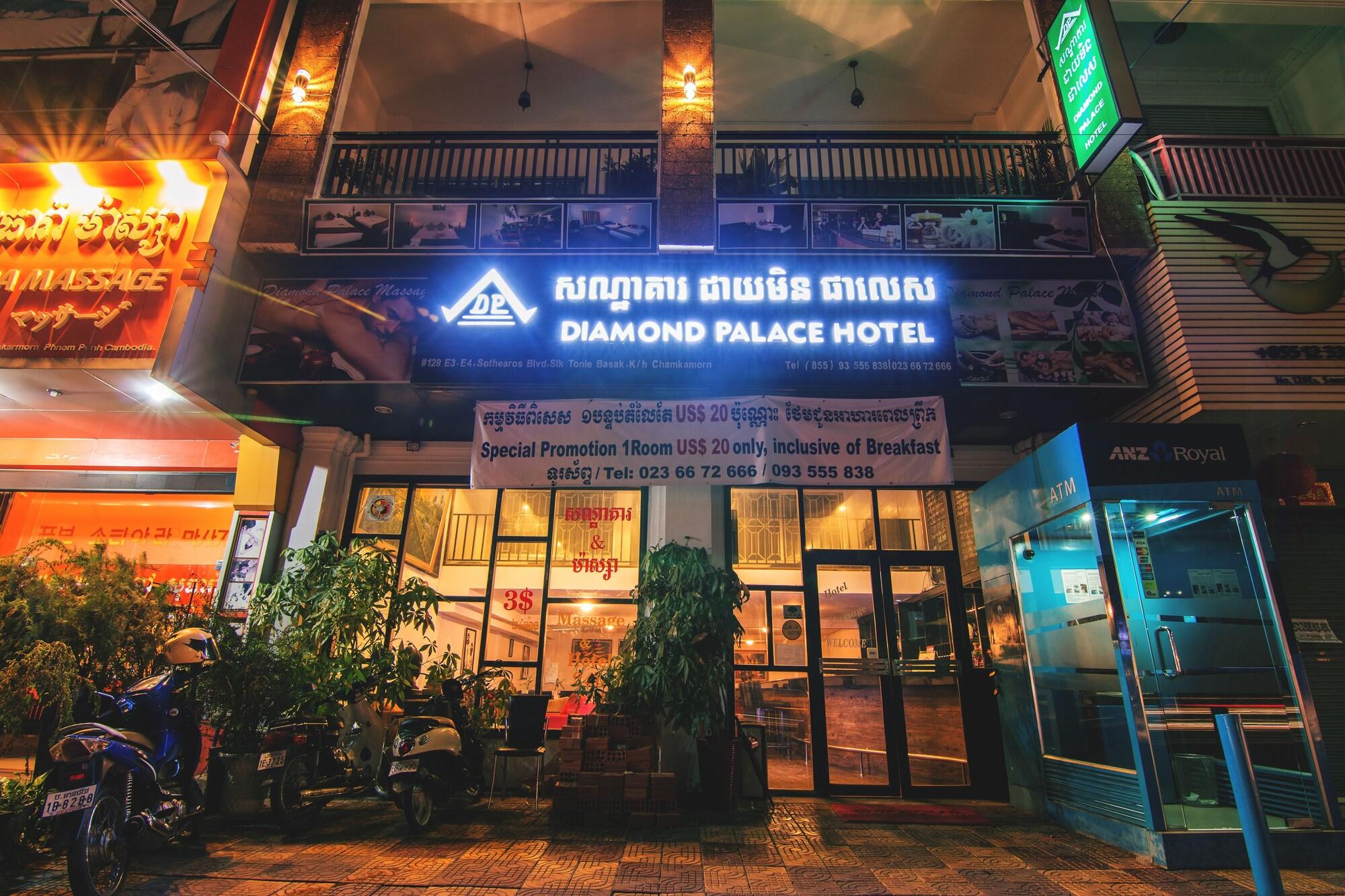 Vista Exterior Diamond Palace Hotel