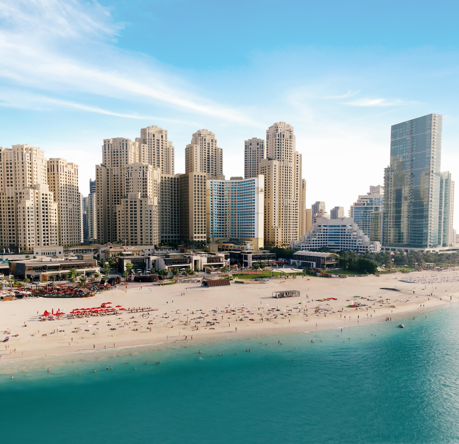 Vista Exterior JA Ocean View Hotel, Jumeirah Beach Dubai