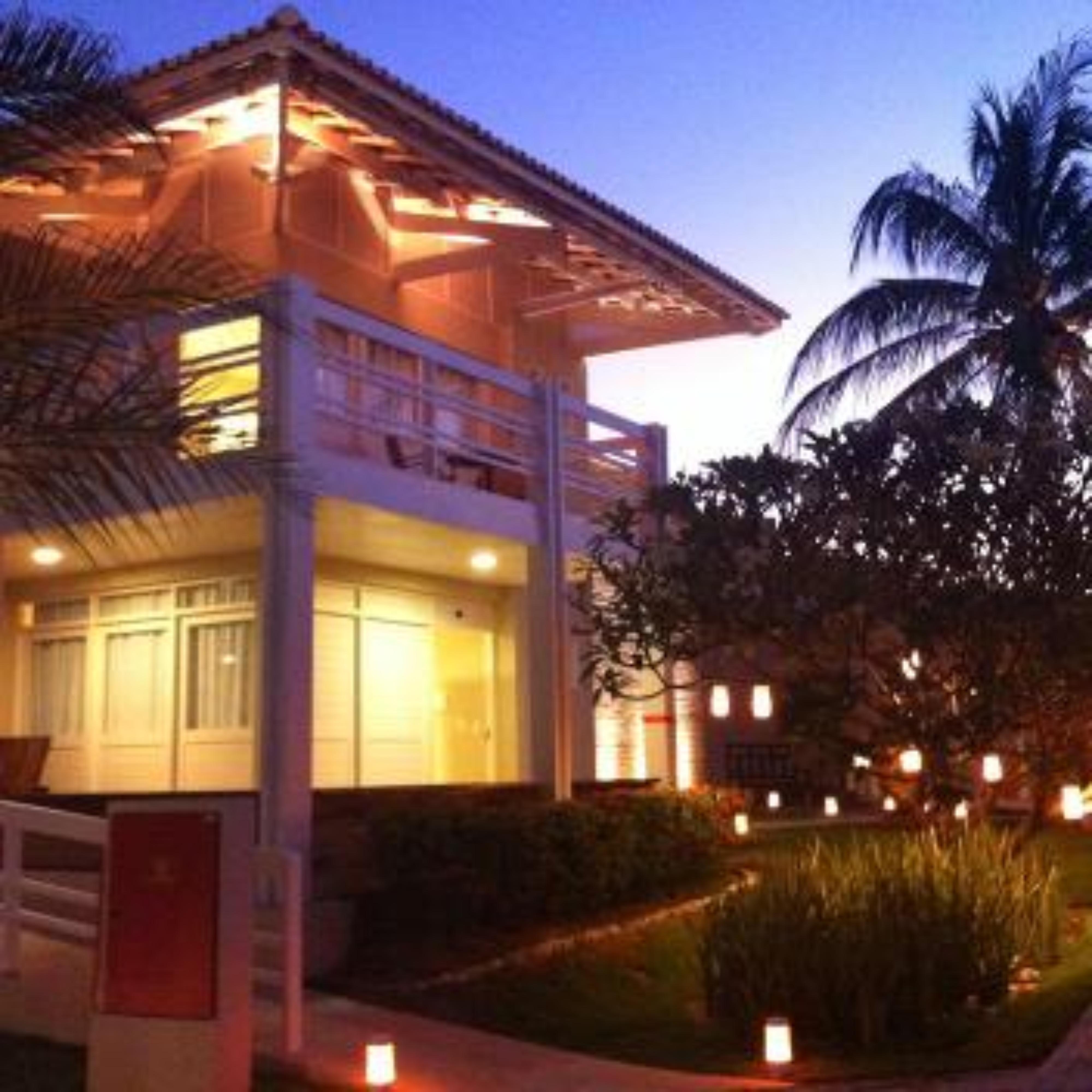 Vista Exterior Tropical Ilhas Pousada Beach