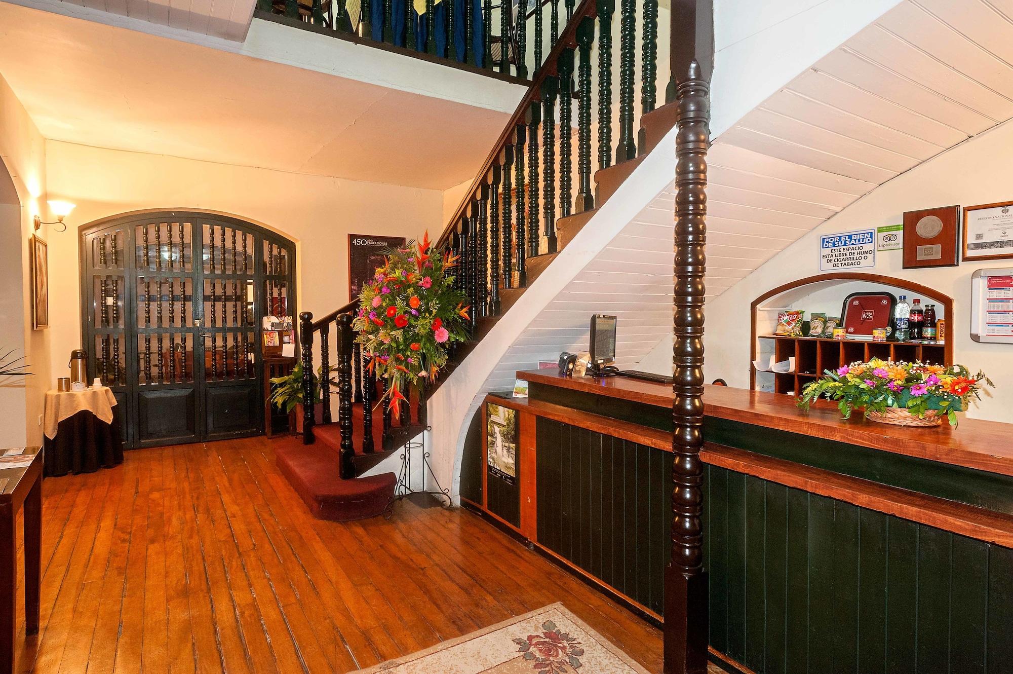 Vista Lobby Hotel La Herreria Colonial