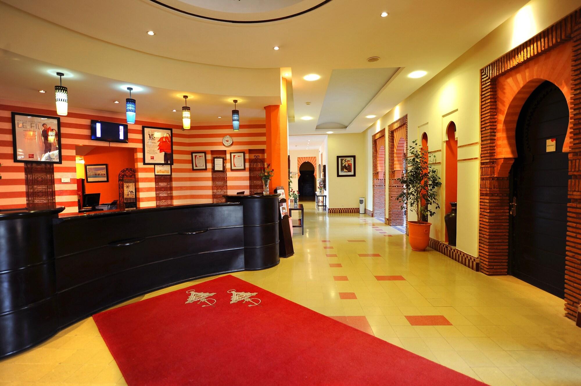 Vista Lobby ibis Marrakech Palmeraie Hotel
