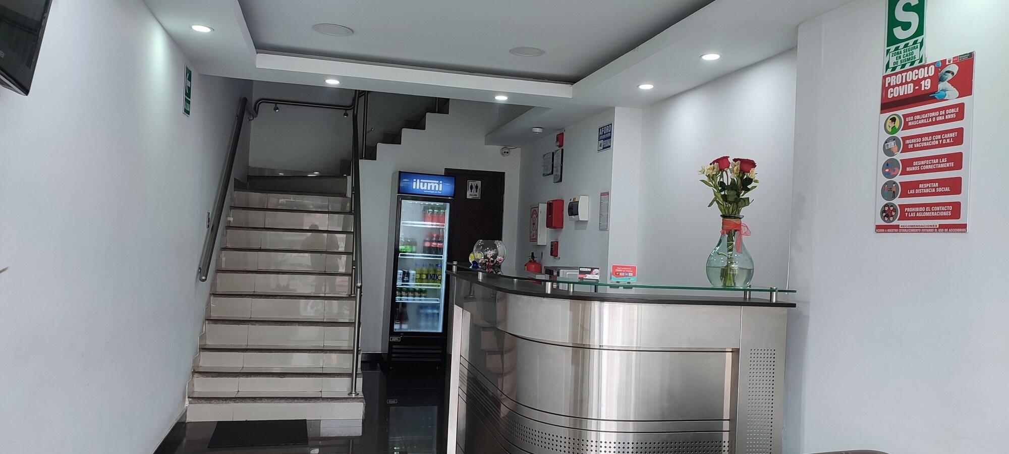 Vista Lobby Hostal HM