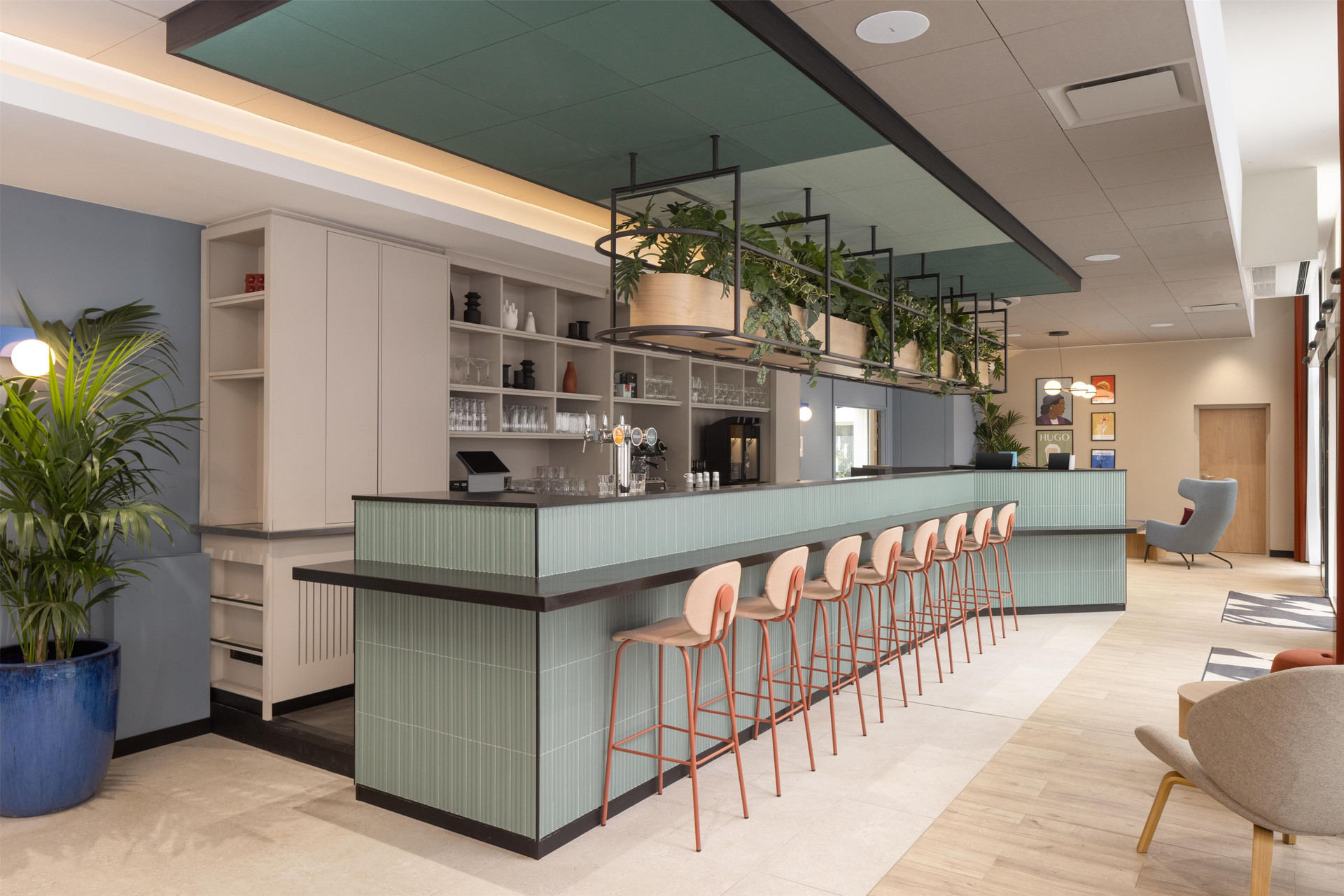 Bar/lounge Hampton By Hilton Paris Saint Ouen