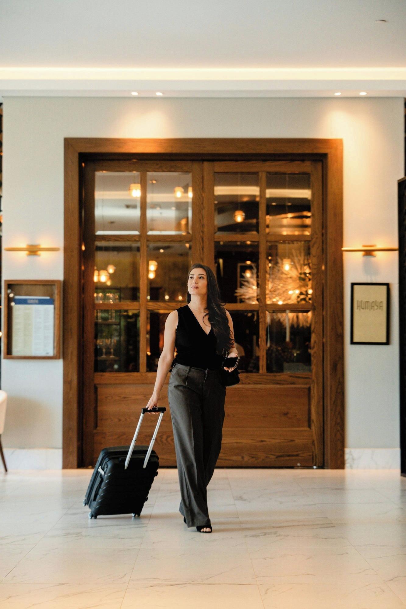 Vista Lobby Marriott Culiacan Hotel
