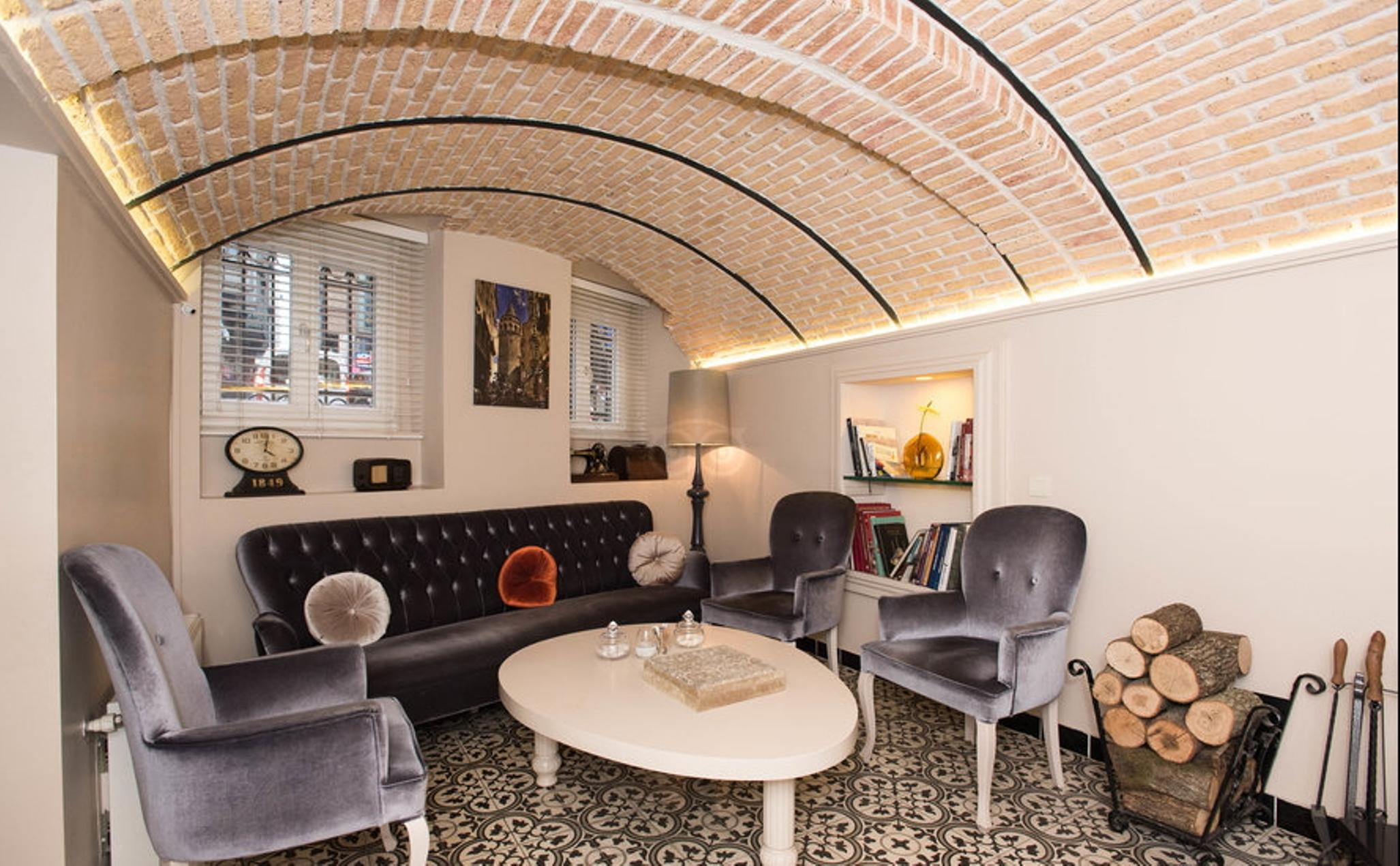 Vista do lobby Louis Appartements Galata