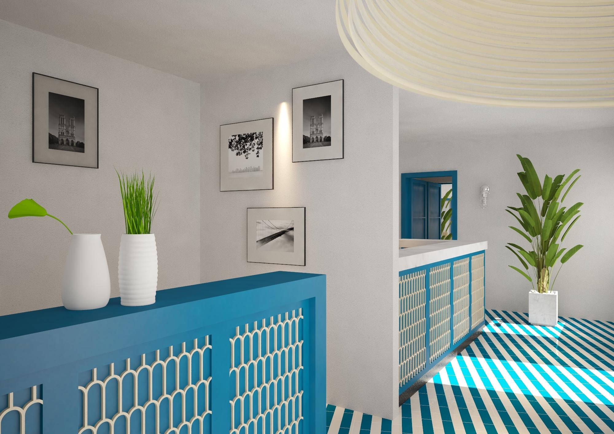 Vista Lobby Villa Lia Hotel Capri