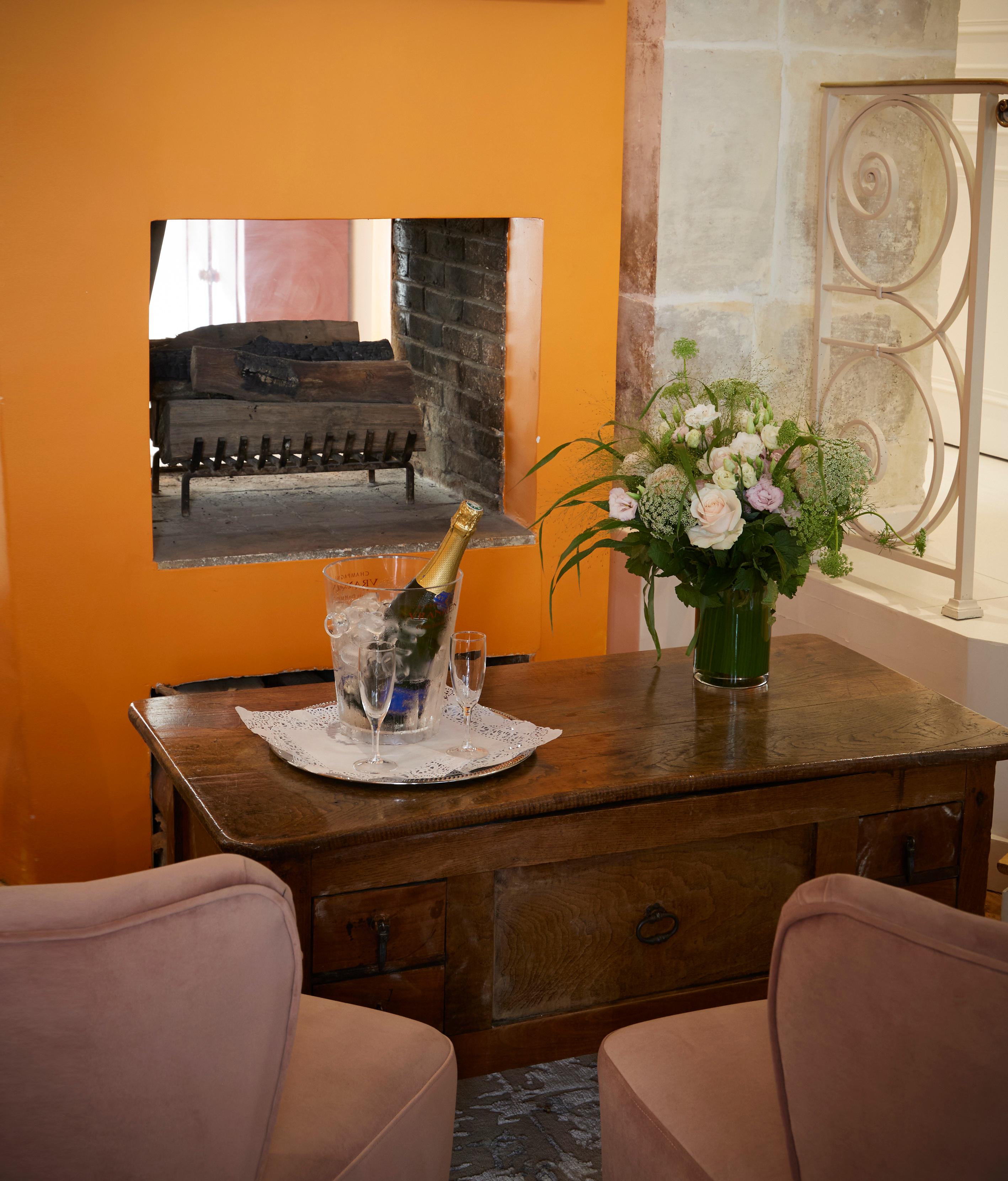 Vista Lobby Hotel Le Clos Medicis