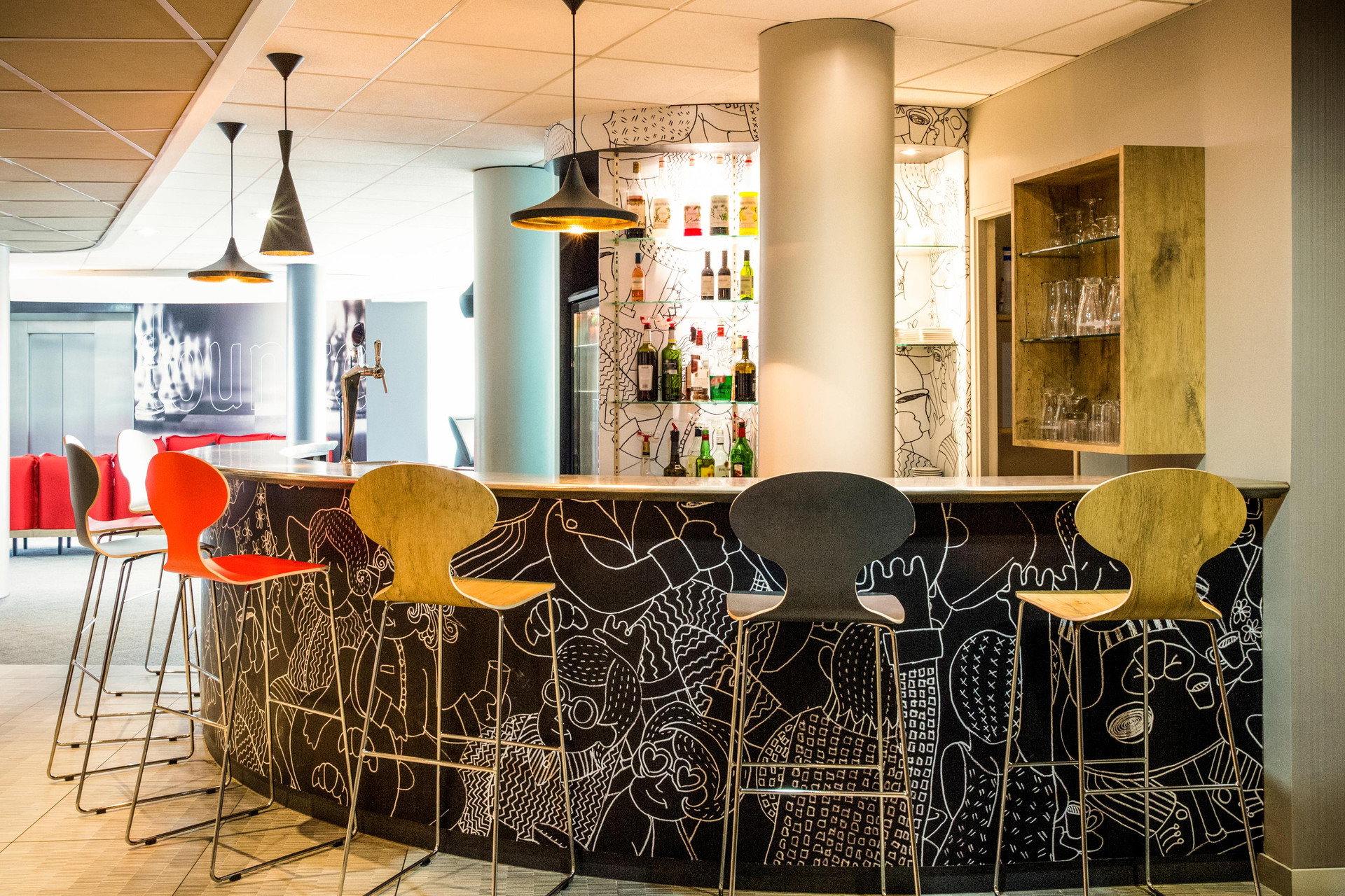 Bar/Salón ibis budget Orly Chevilly Tram 7