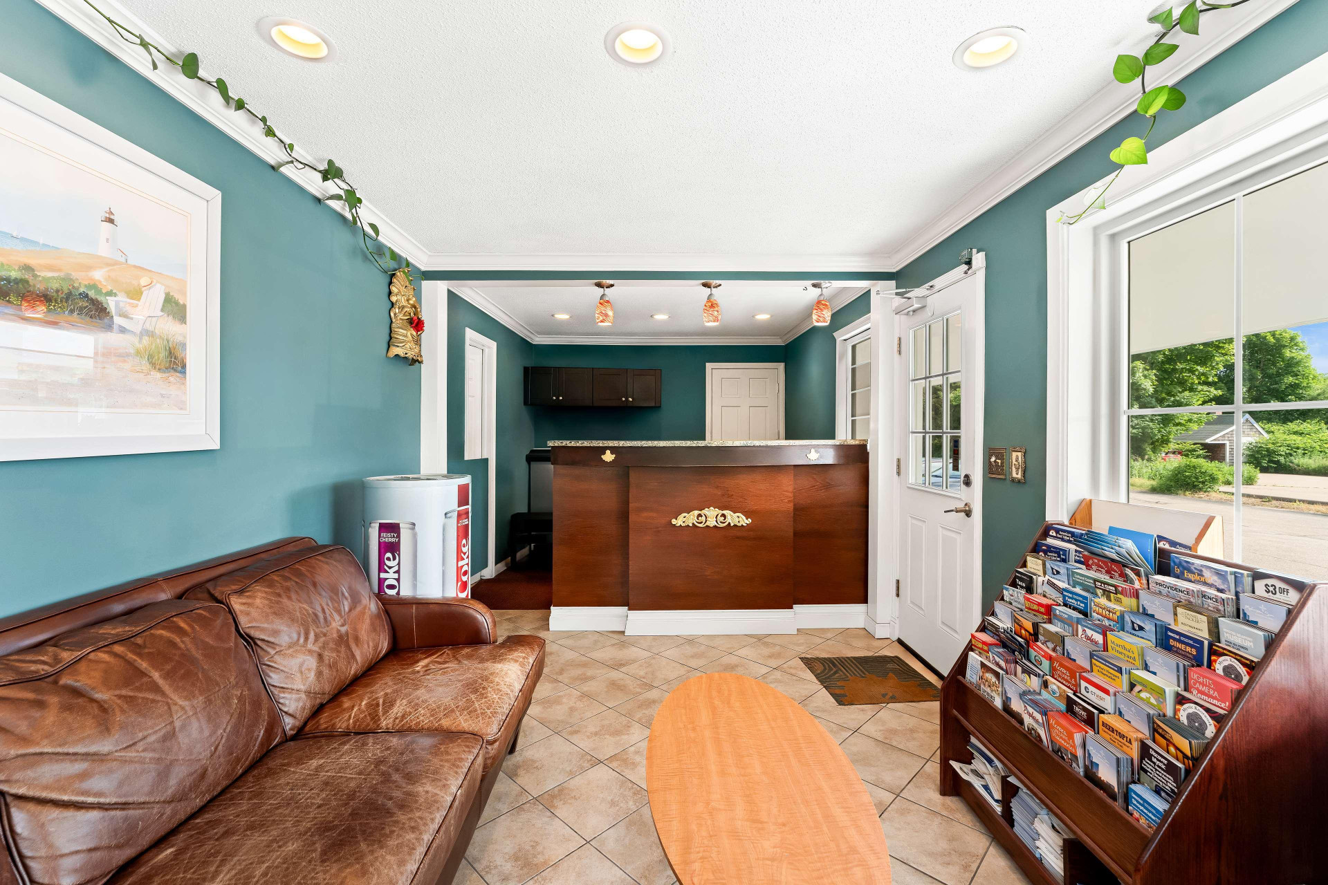 Vista Lobby Americas Best Value Inn Stonington Mystic