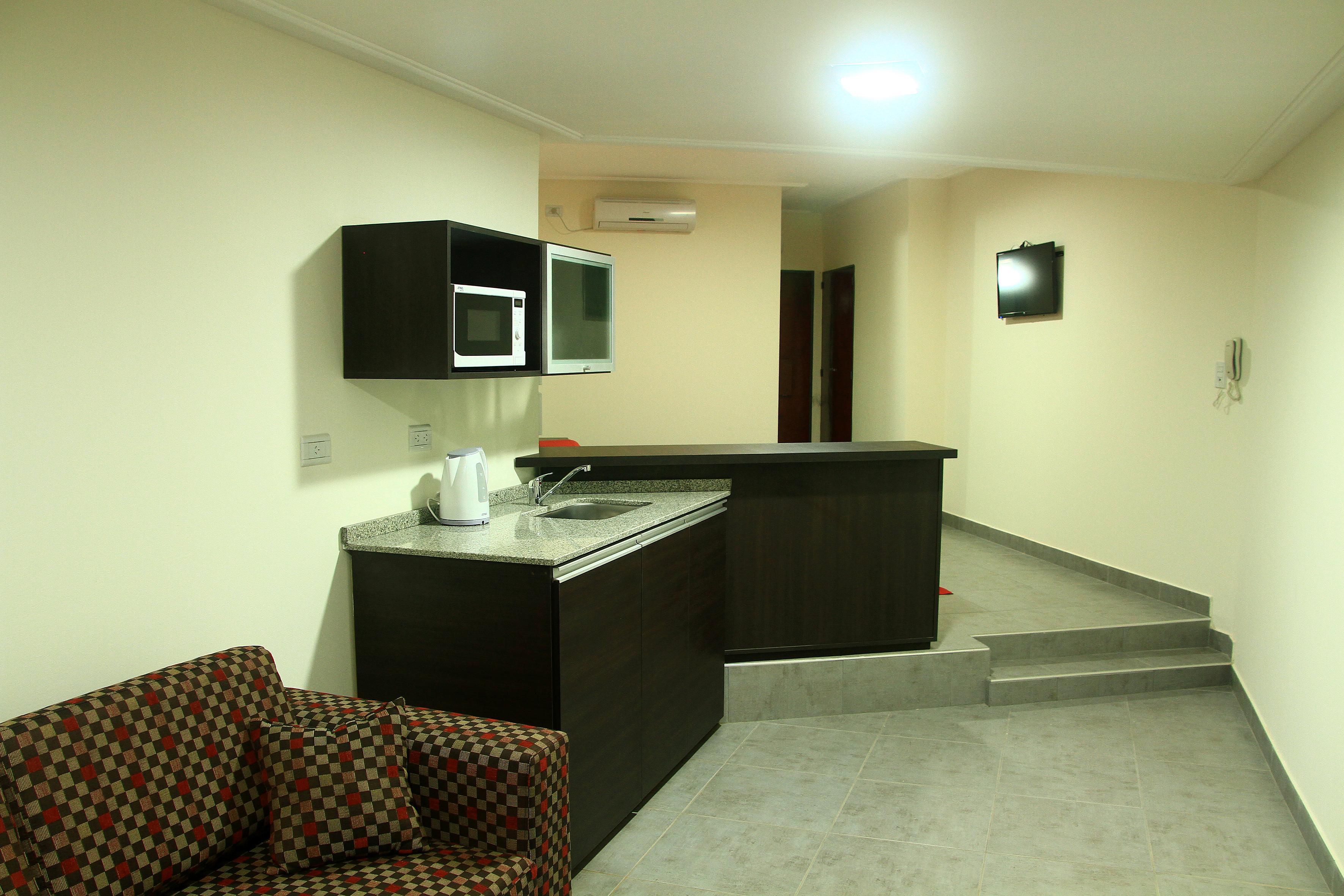 Equipamiento de Habitación Apart Tres Hotel