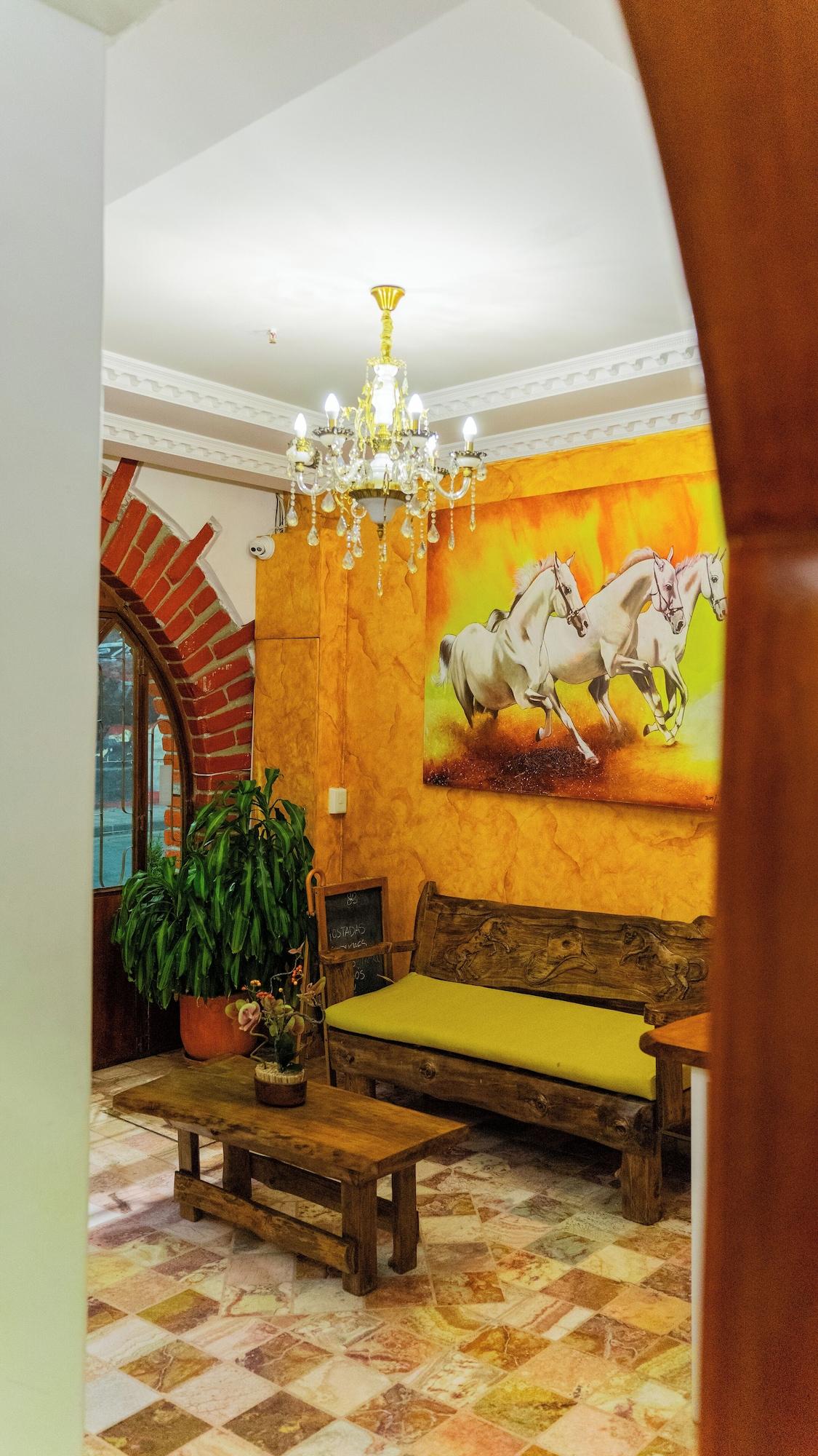 Vista Lobby Casa Blanca Cuenca