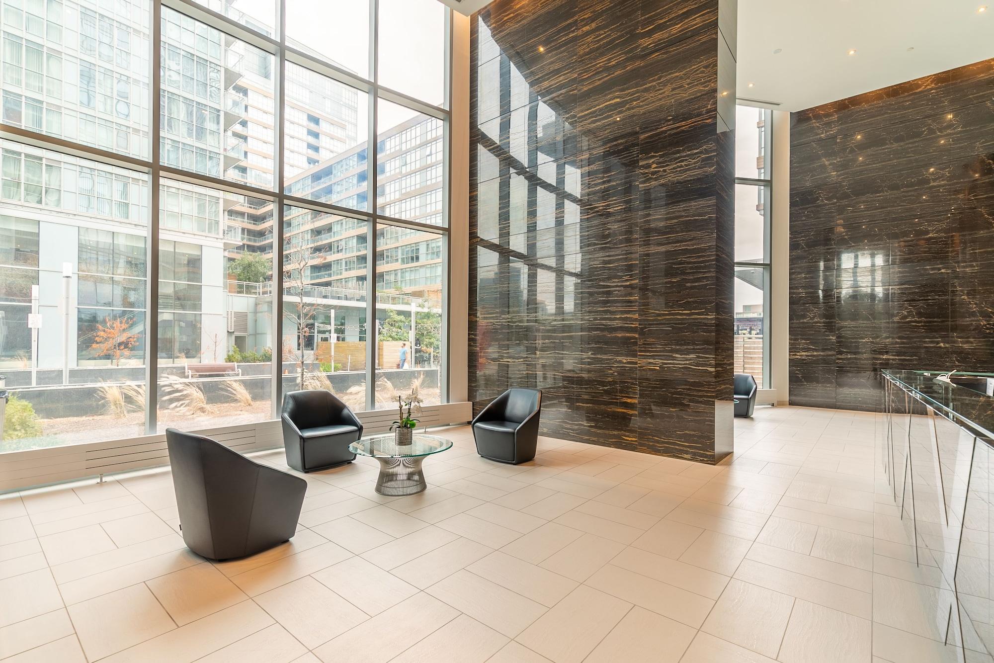 Vista Lobby GLOBALSTAY. Elegant Downtown Apartments