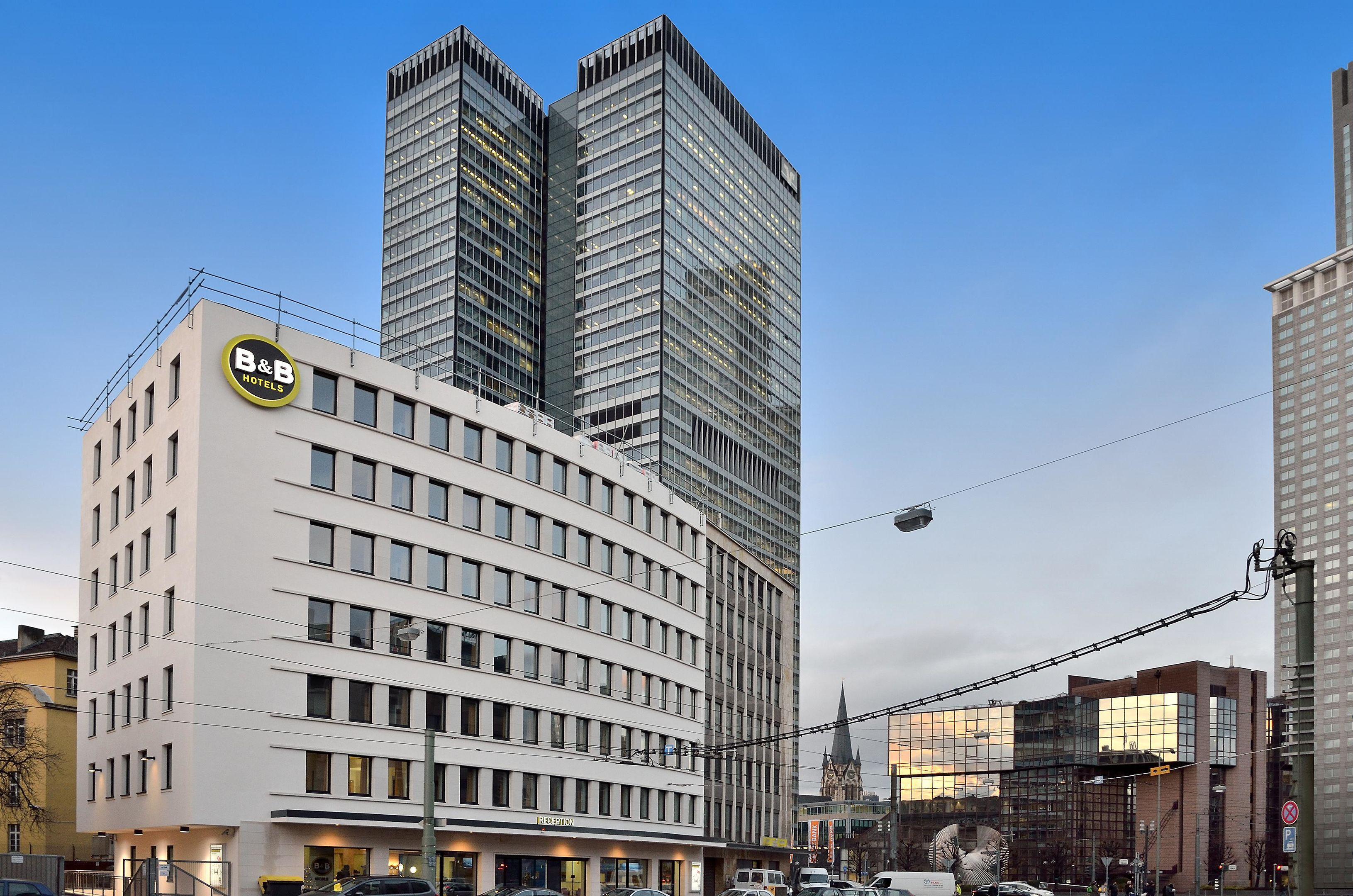 Vista Exterior B&B Hotel Frankfurt-Hbf