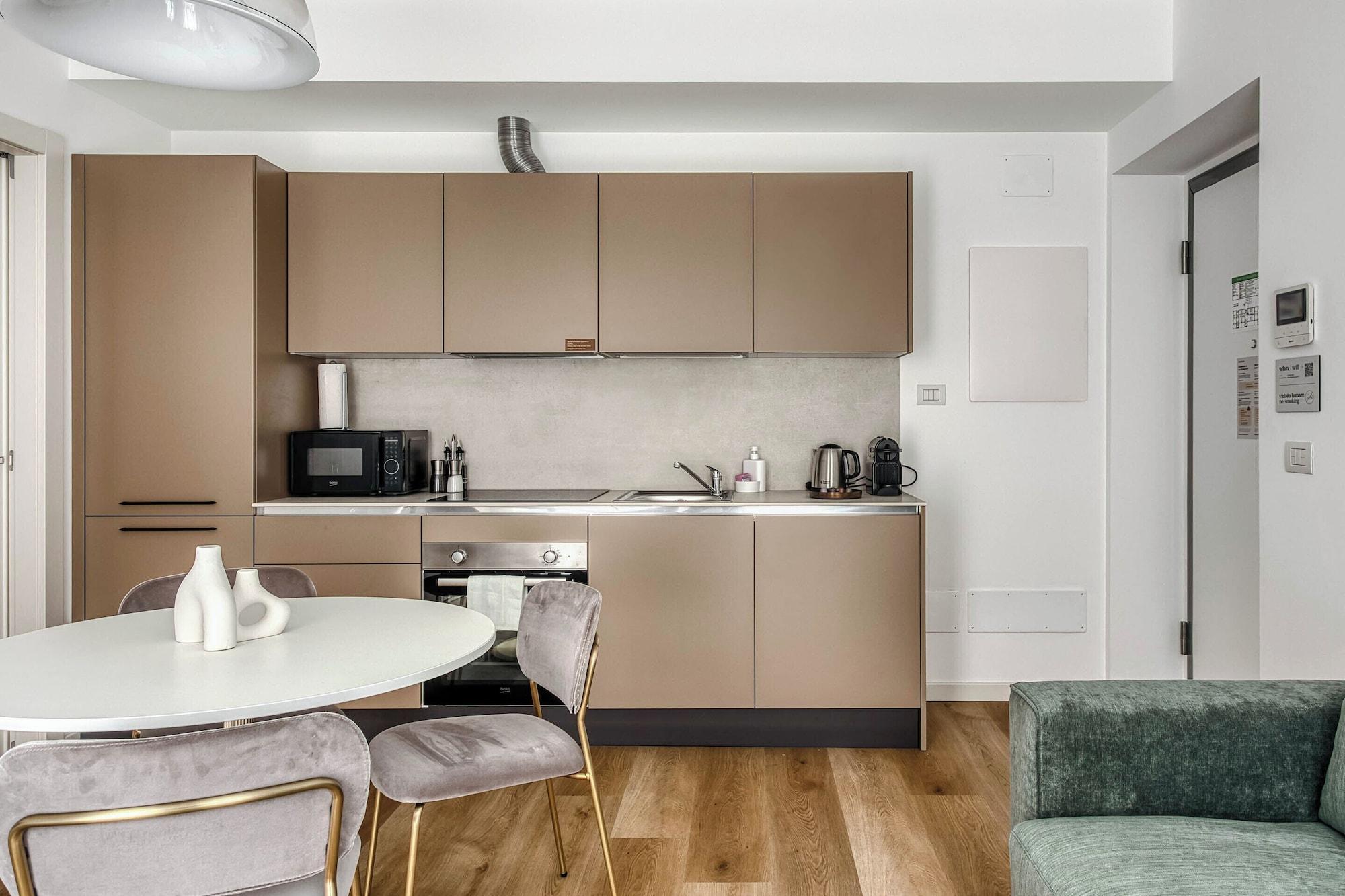 Equipamiento de Habitación limehome Milan Park Towers