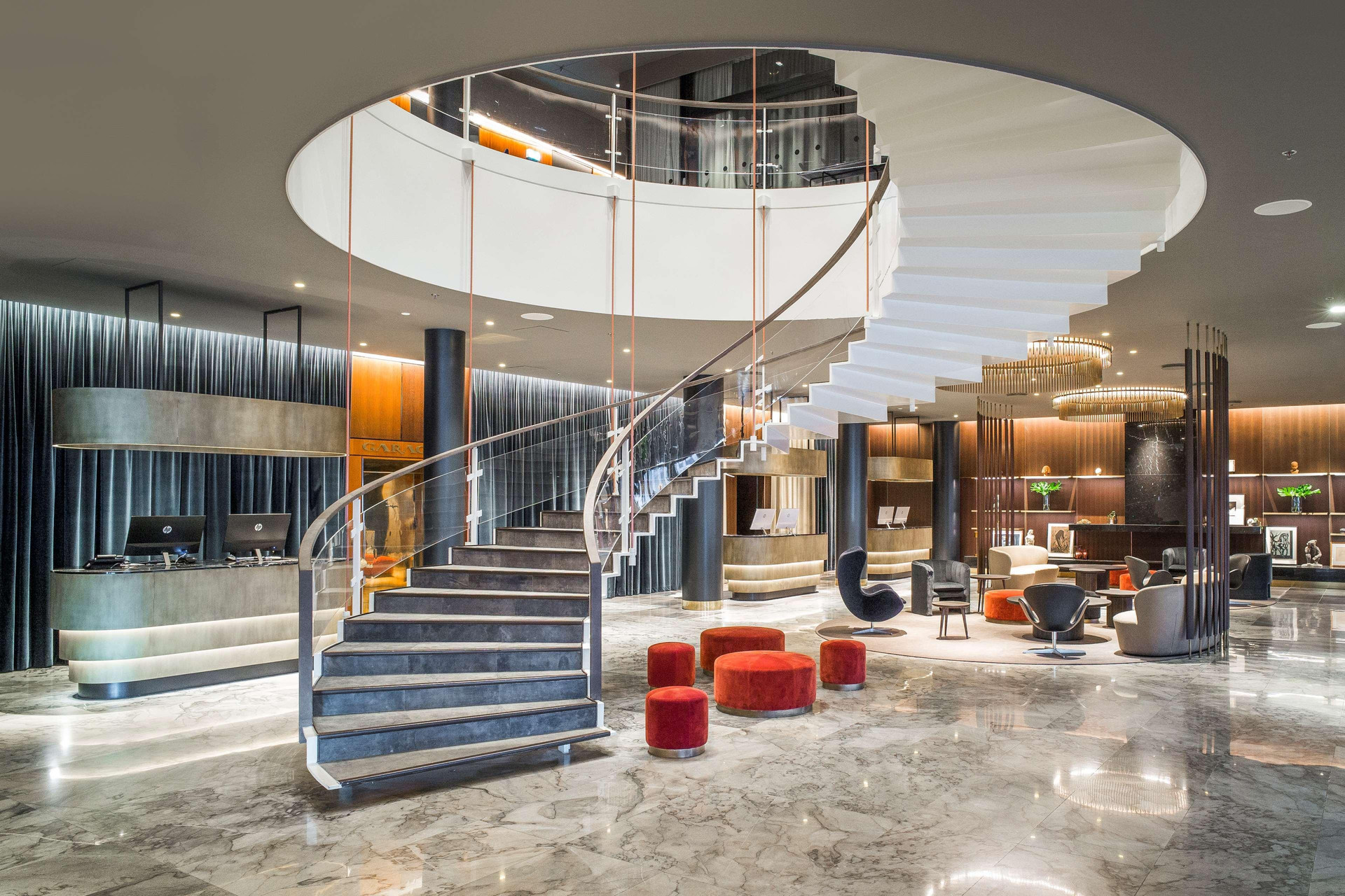 Vista Lobby Radisson Collection Royal Hotel, Copenhagen