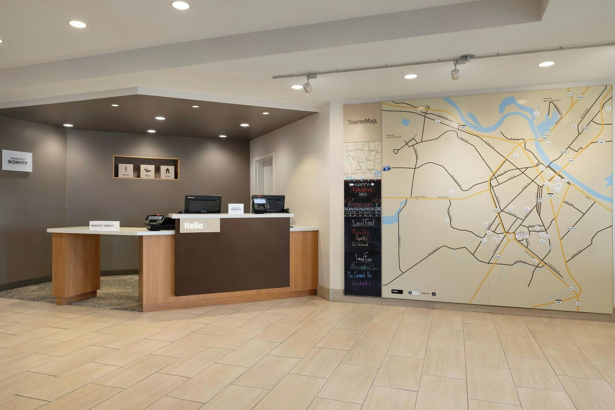 Vista Lobby TownePlace Suites by Marriott Alexandria