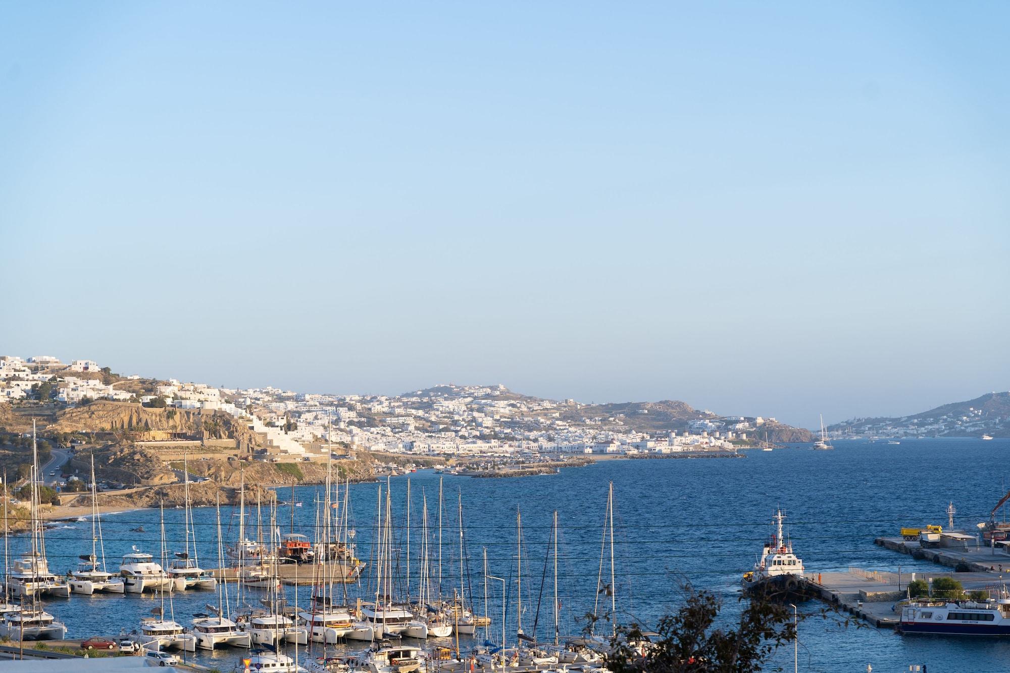 Vista Exterior Rhenia Mykonos