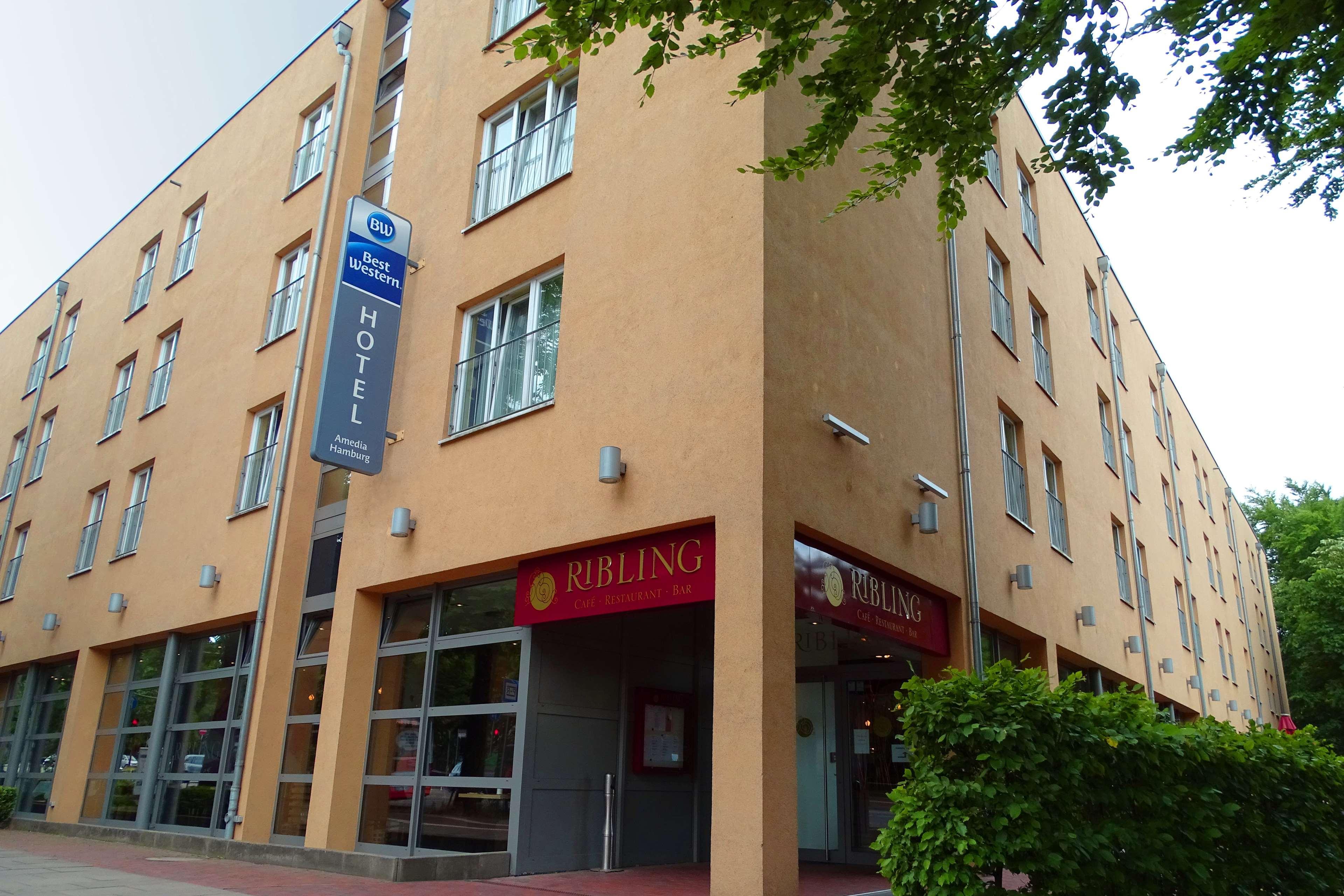 Vista Exterior Best Western Plaza Hotel Hamburg