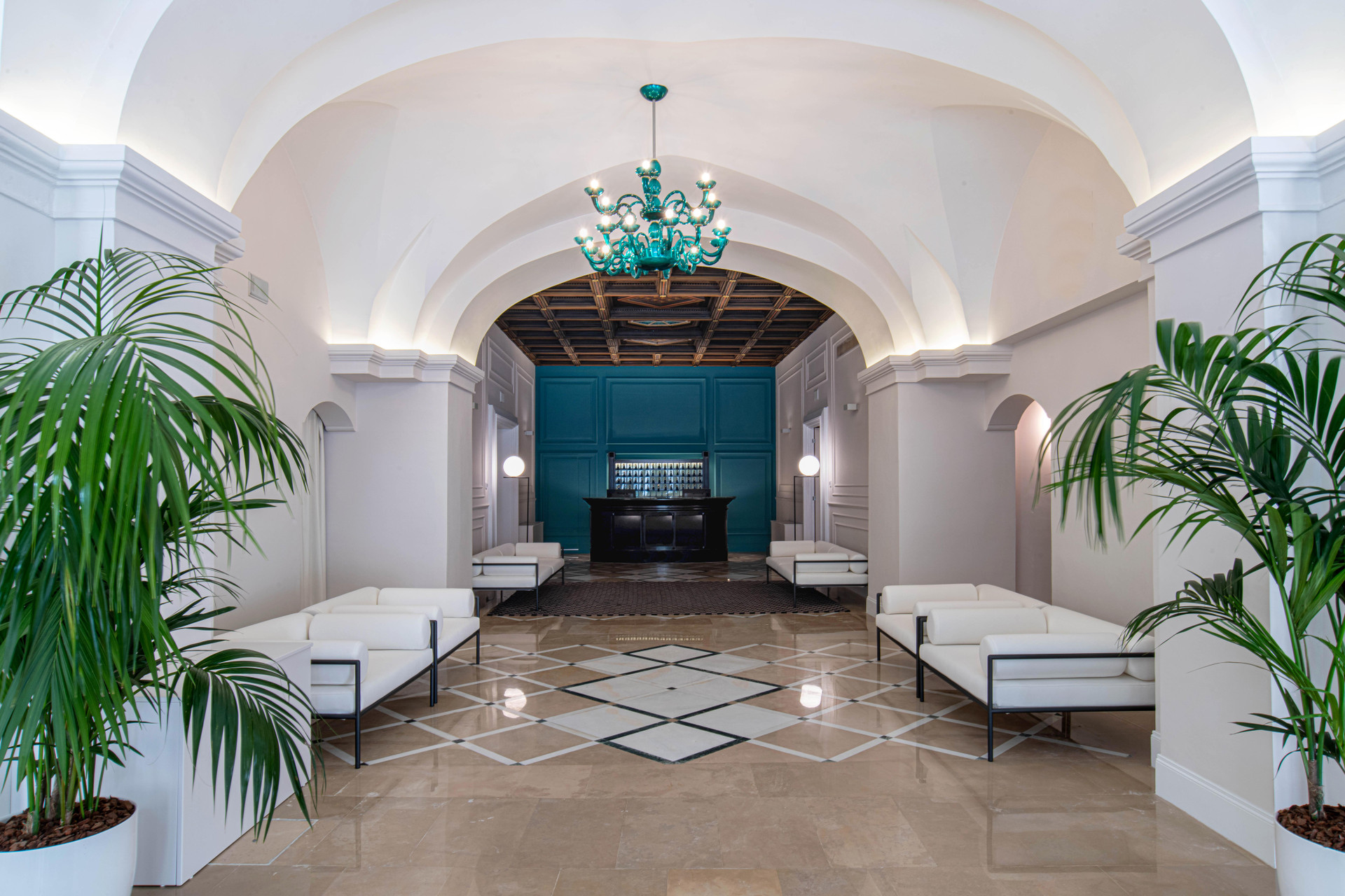 Vista Lobby Patria Palace Hotel Lecce - Leading Hotels of the World