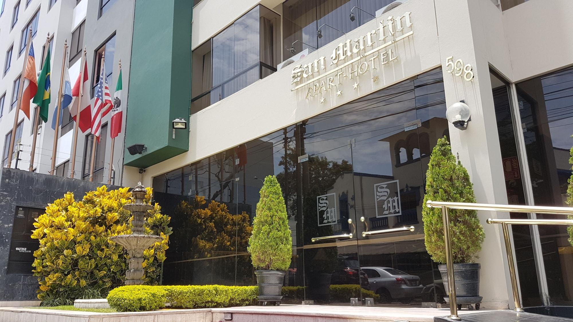 Vista Exterior Apart Hotel San Martin