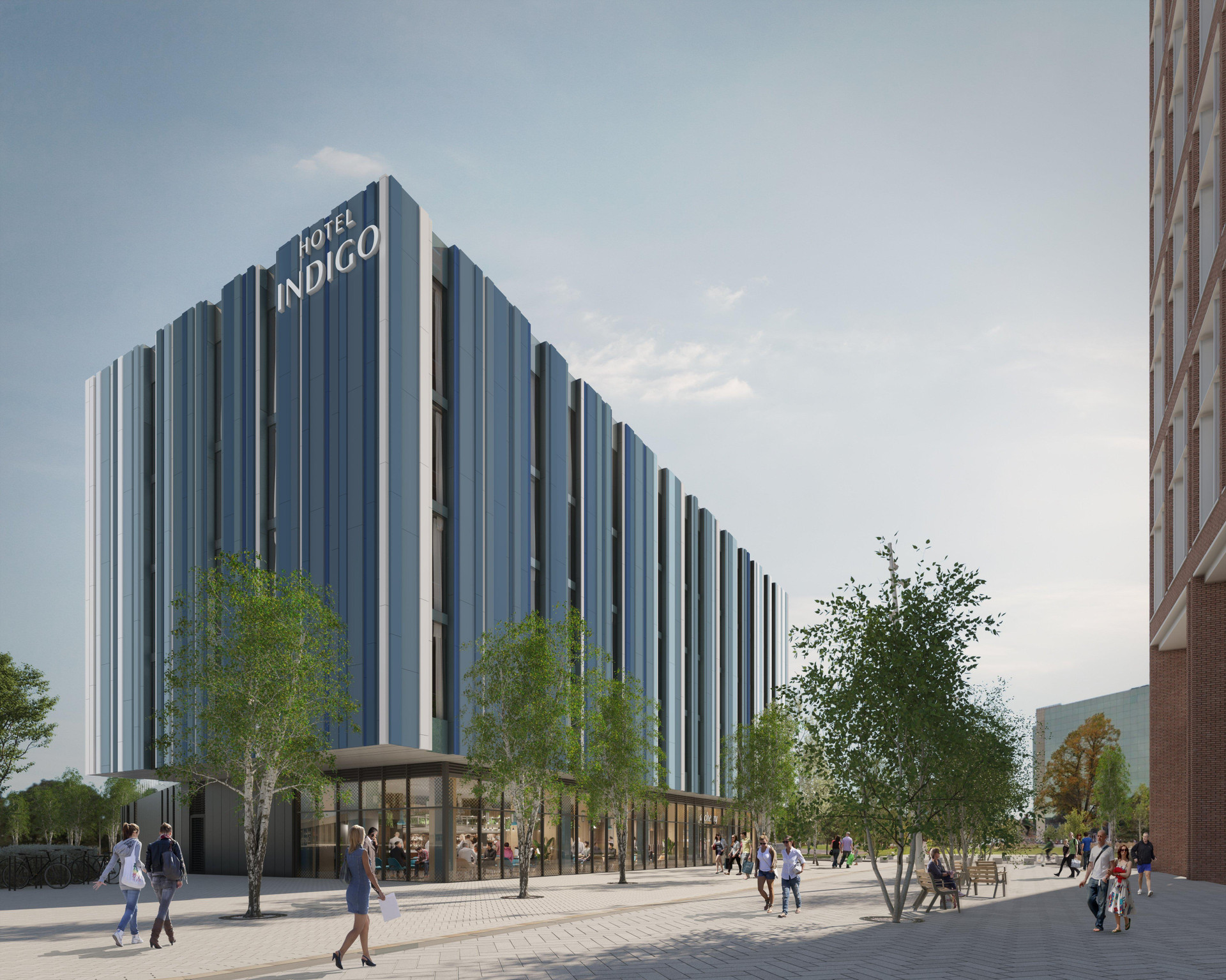 Vista Exterior Hotel Indigo Coventry by IHG