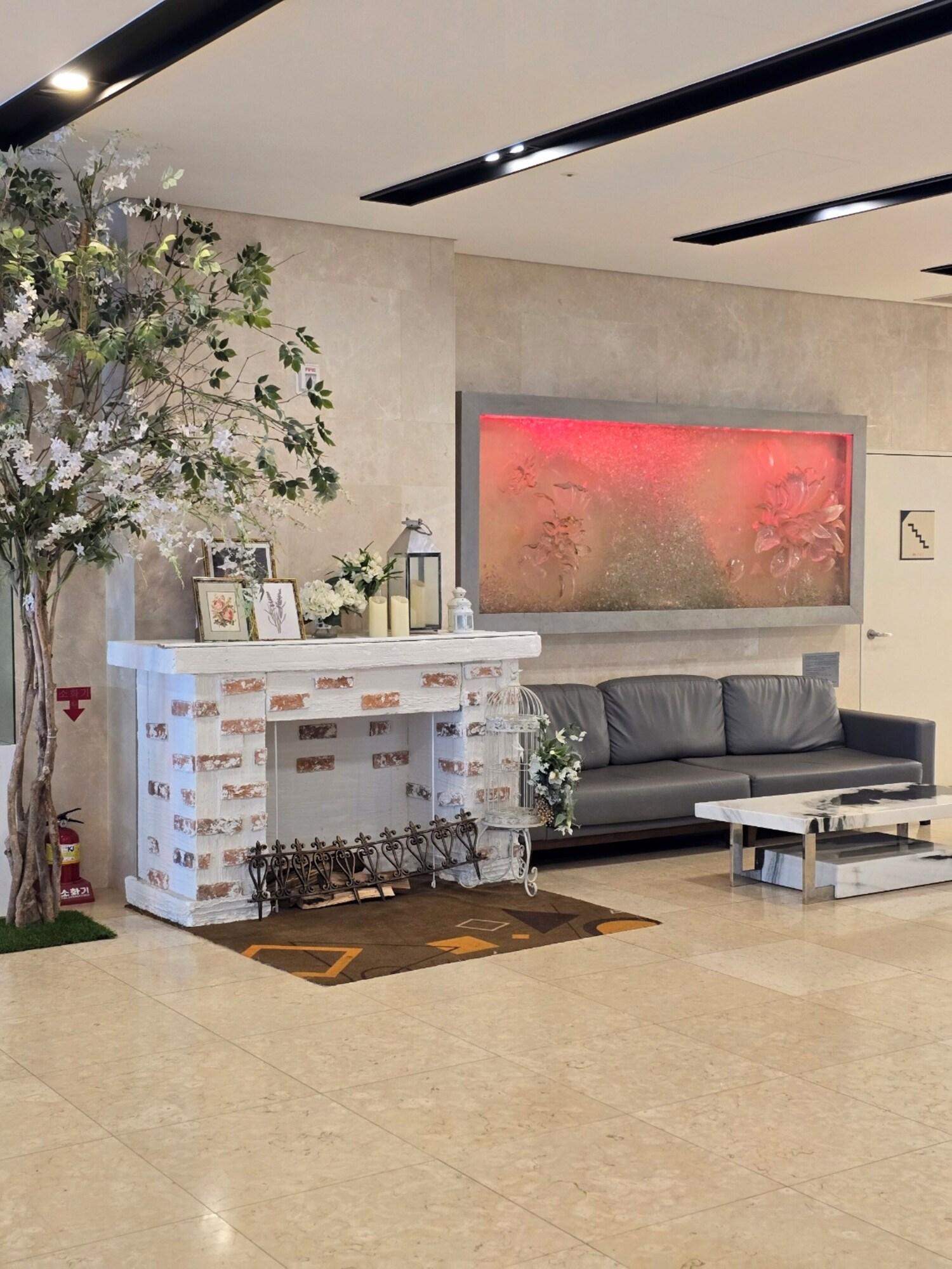 Vista Lobby M-Stay Hotel Jeju