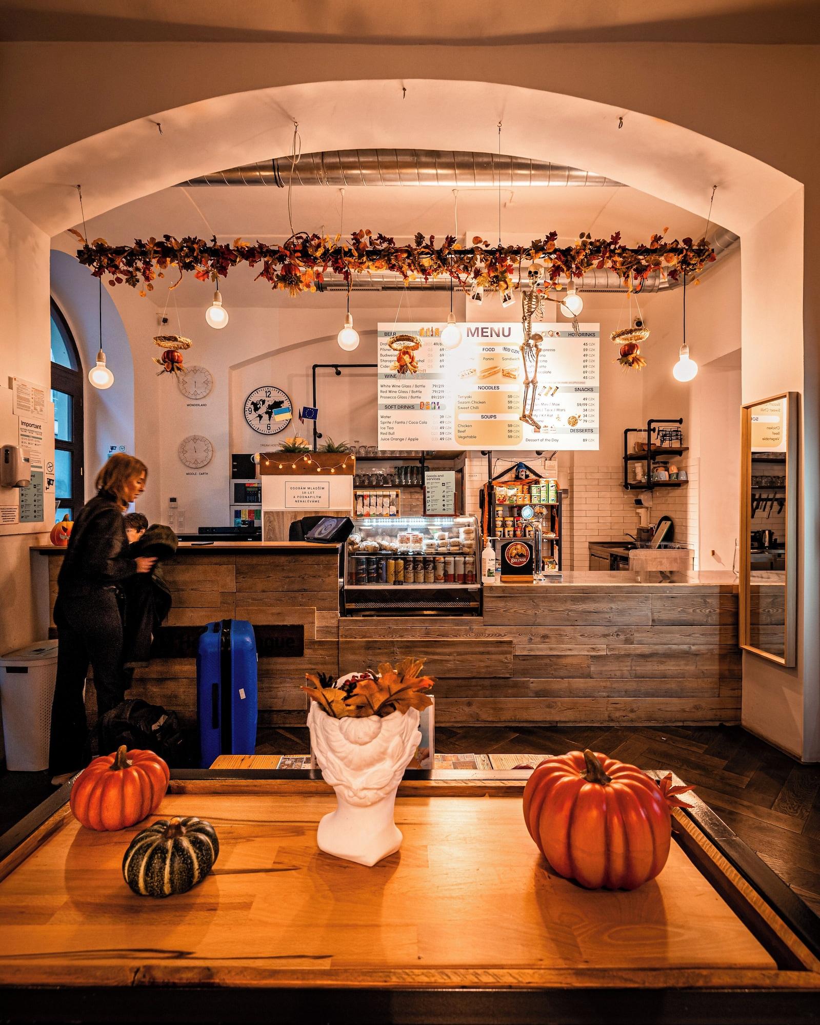 Vista Lobby Prague Dream Hostel