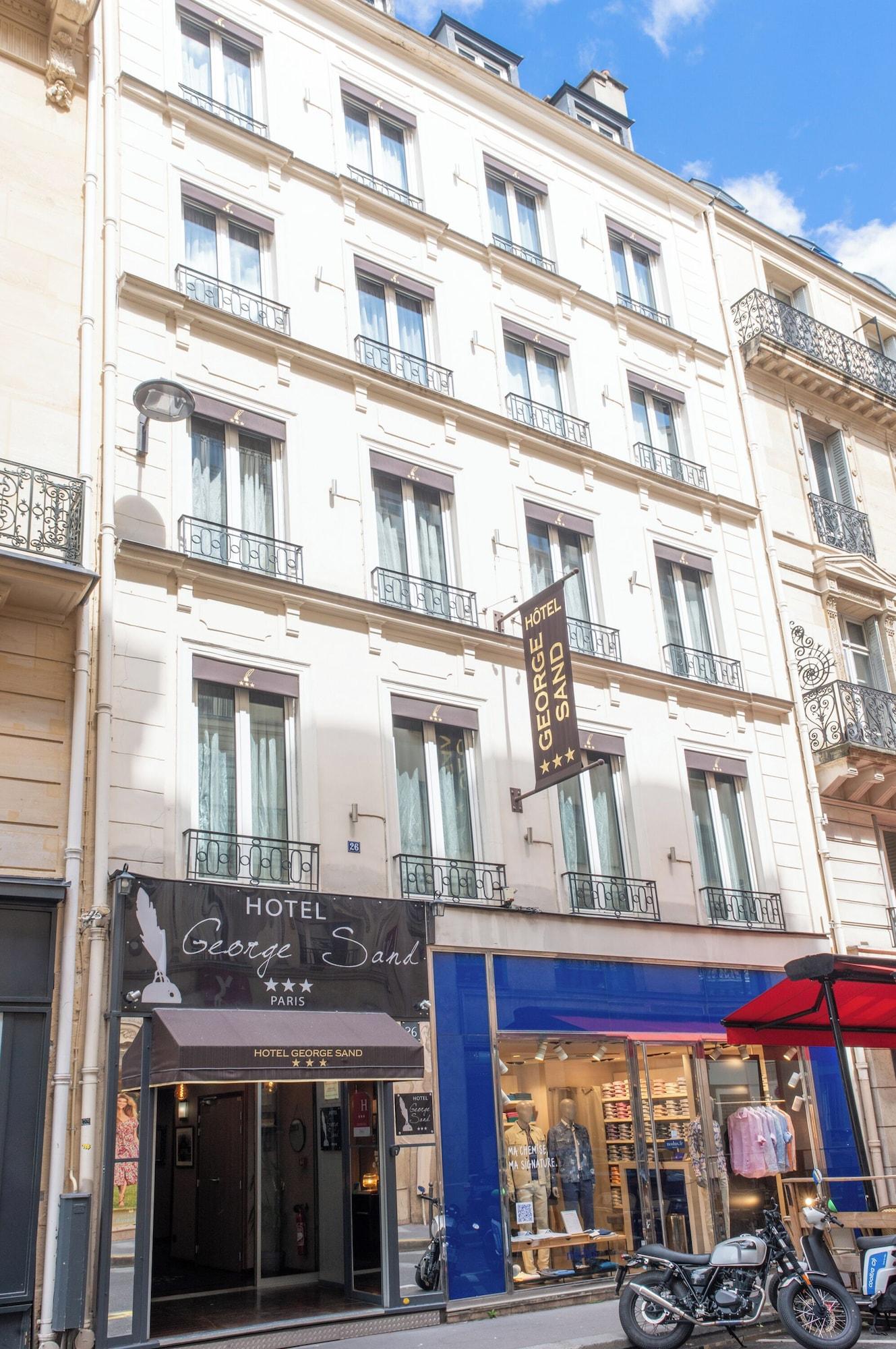 Vista Exterior Hôtel George Sand Opéra Paris