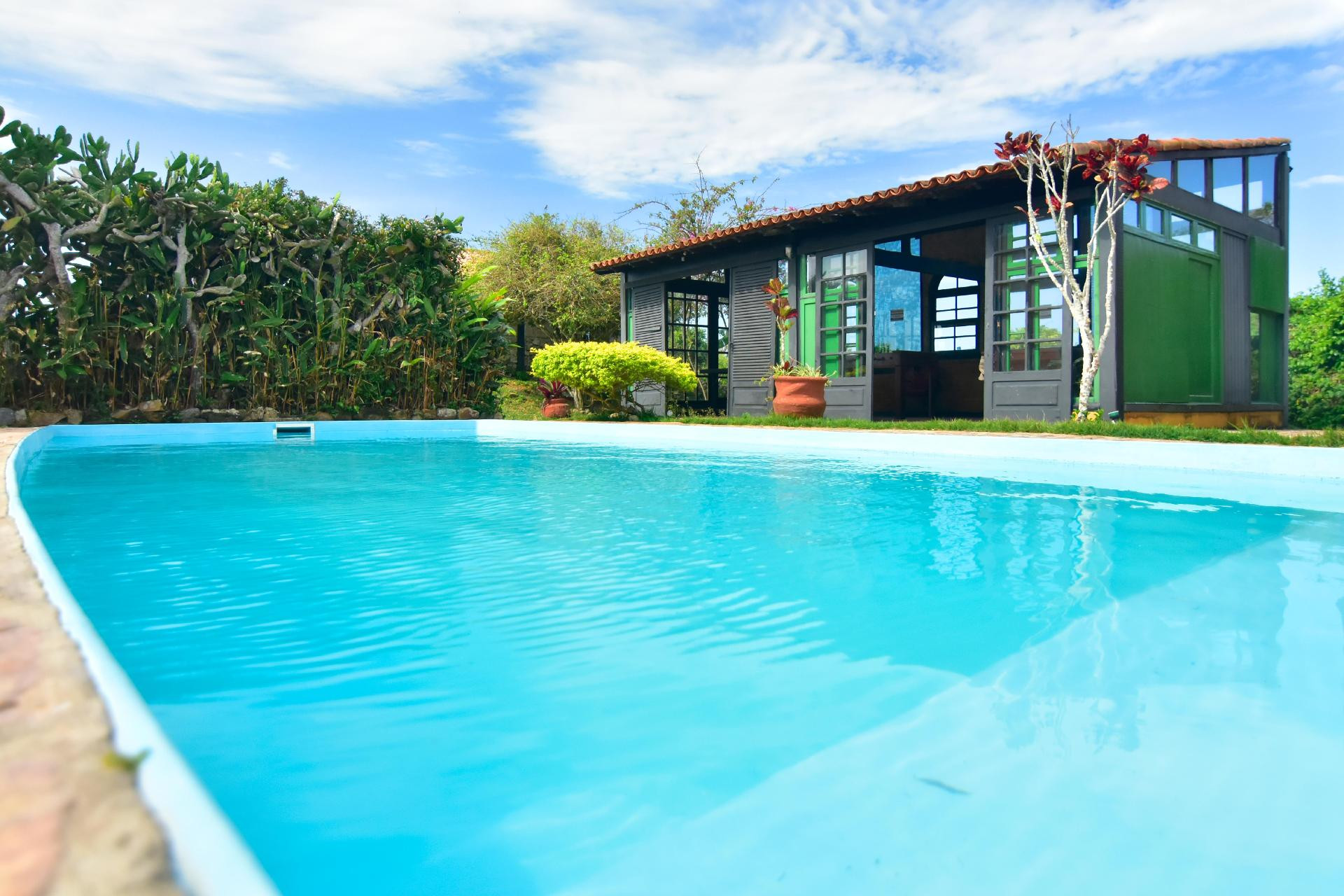 Vista Piscina Pousada Tantomar