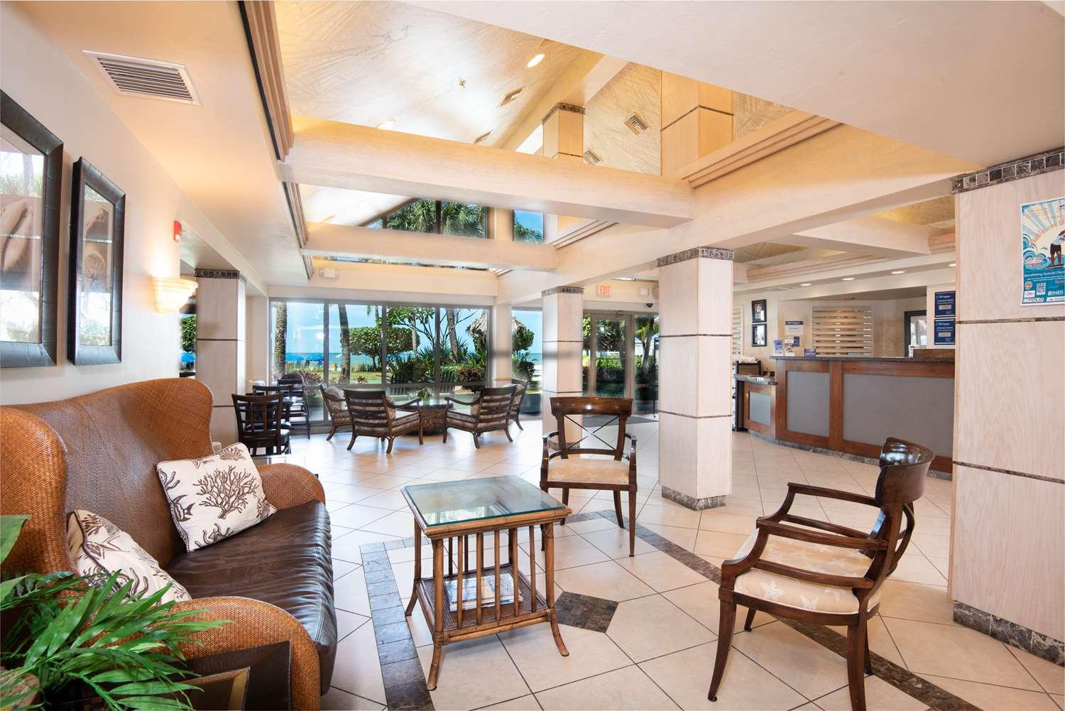 Vista Lobby Best Western Plus Beach Resort