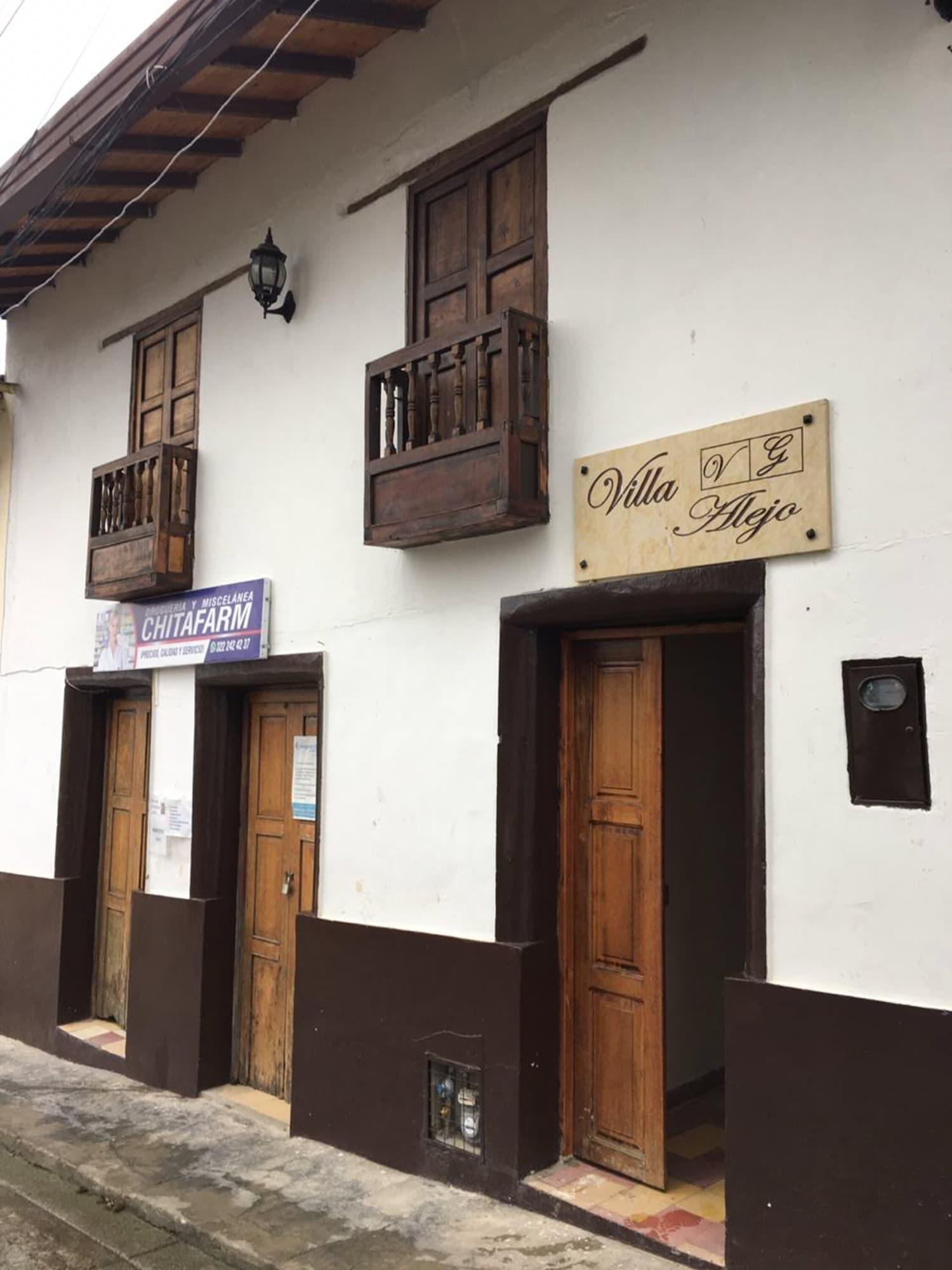 Vista Exterior Posada Villa Alejo
