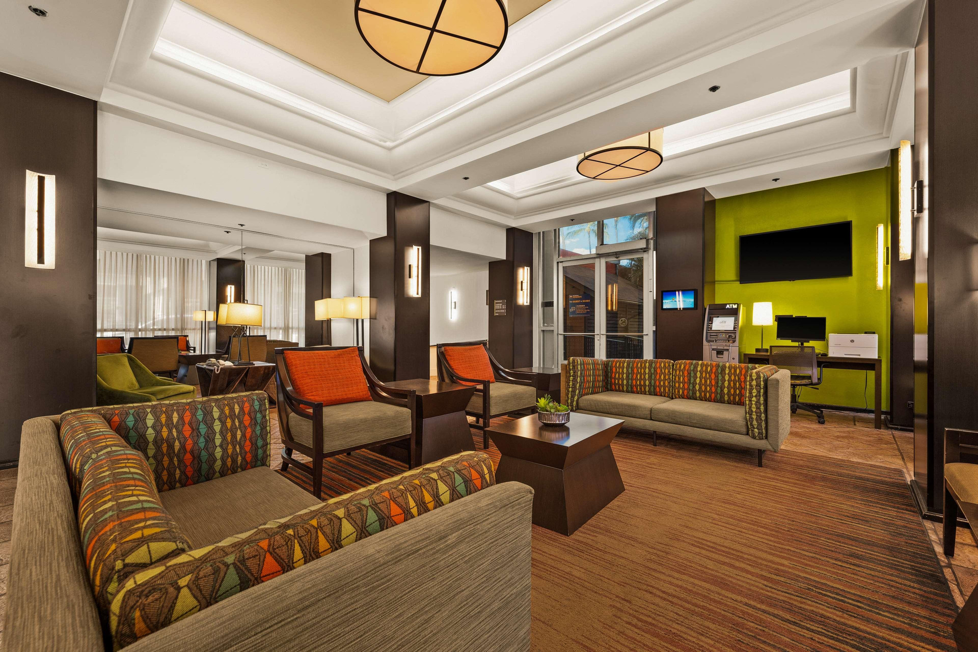 Vista Lobby Best Western The Plaza Hotel Honolulu Airport