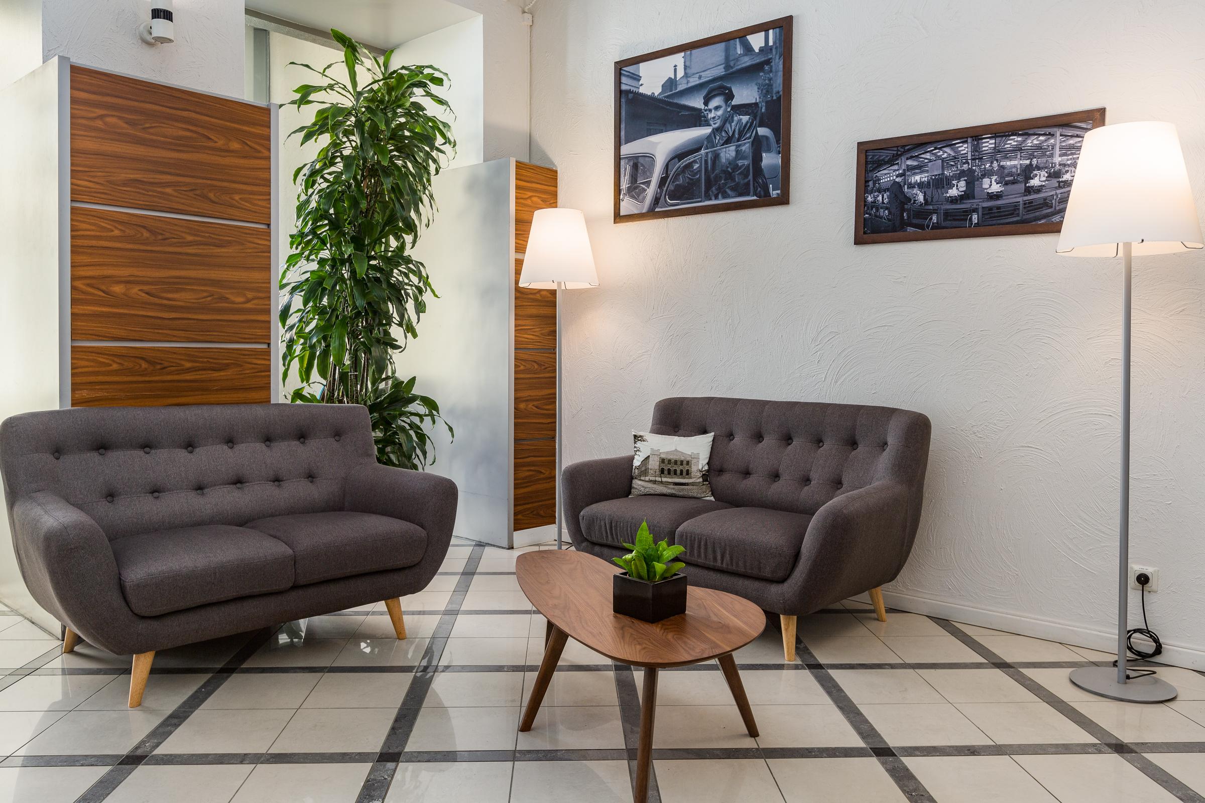 Vista Lobby Hestia Hotel Ilmarine